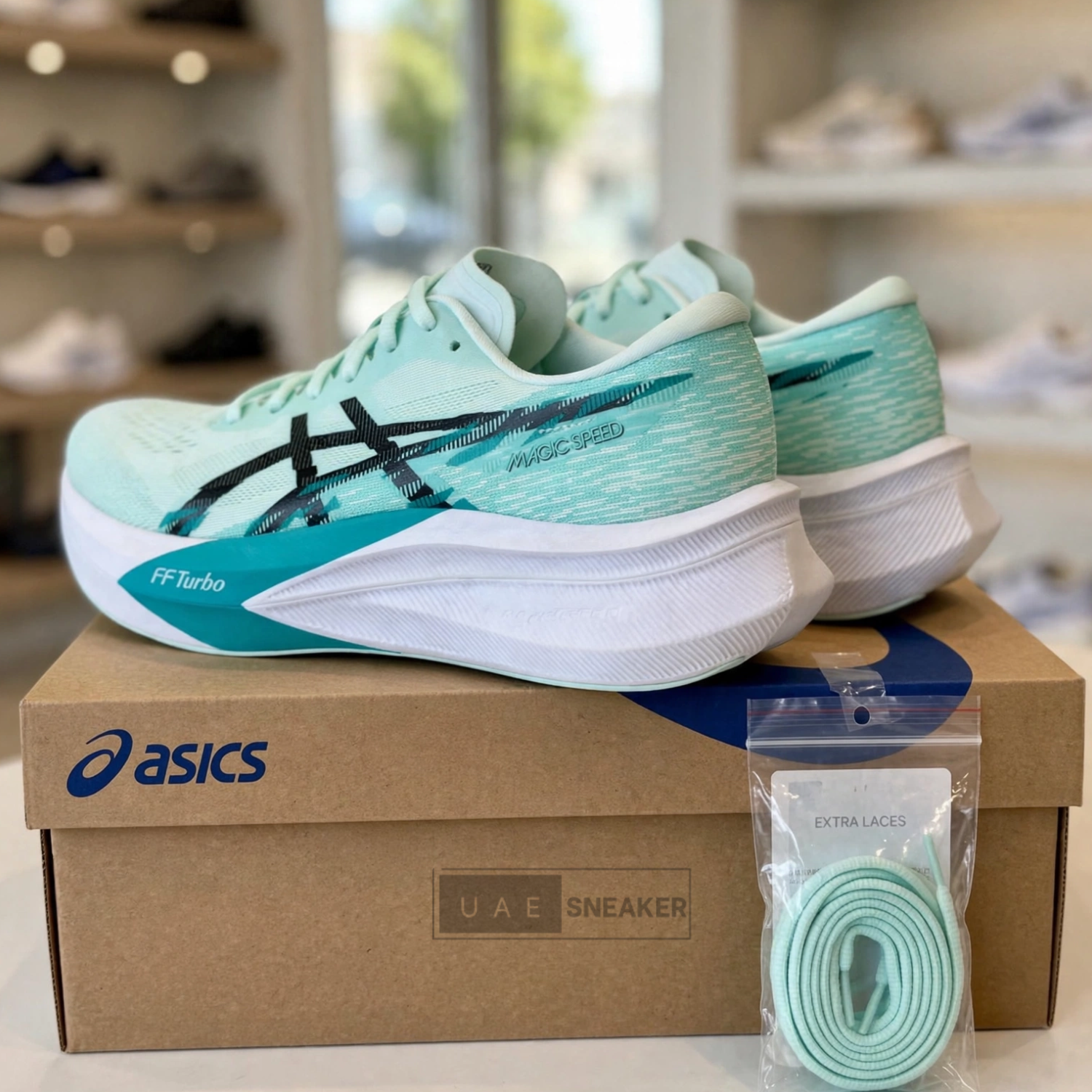 ASICS Magic Speed 4 Soothing Sea Black - Image 3