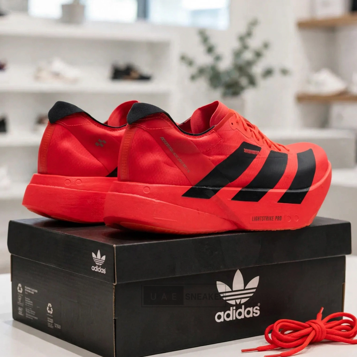 Adidas Adizero Adios Pro 4 Lucid Red Black - Image 3