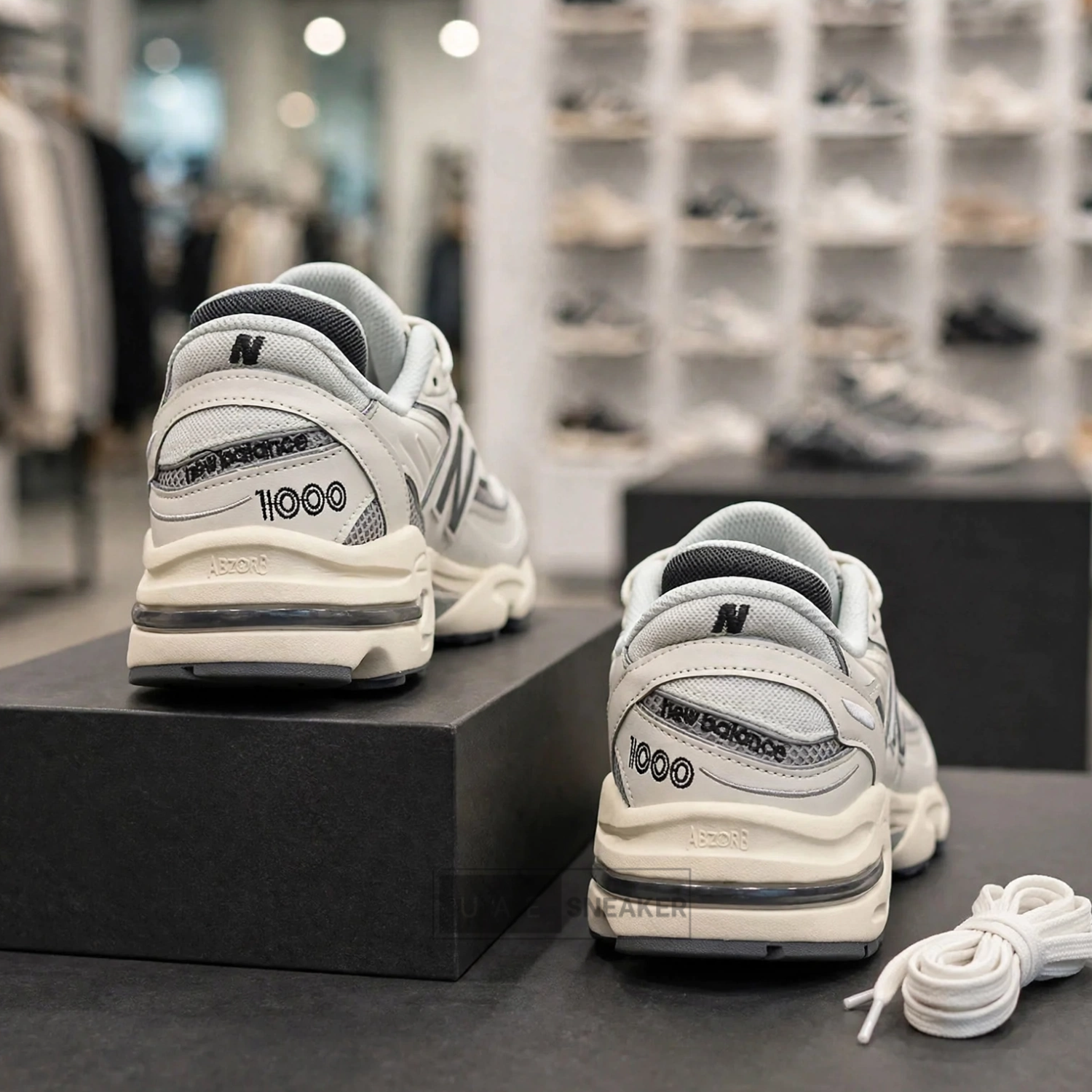 New Balance 1000 Sea Salt Grey - Image 3