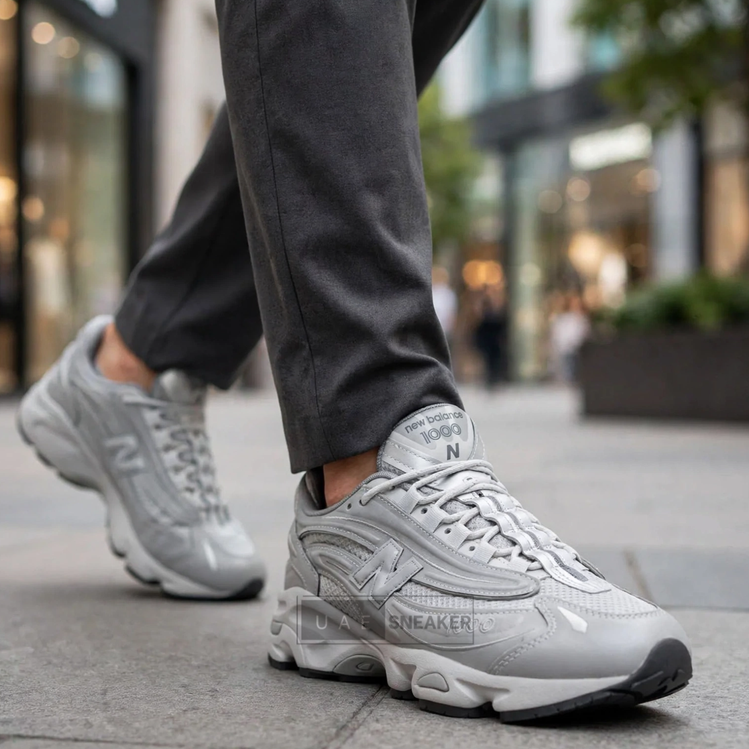New Balance 1000 Silver Reflective - Image 3