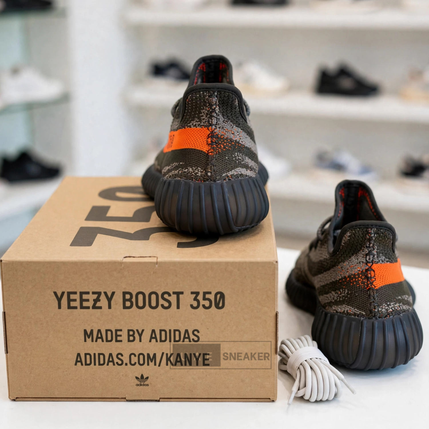 Adidas Yeezy 350 V2 Carbon Beluga - Image 3