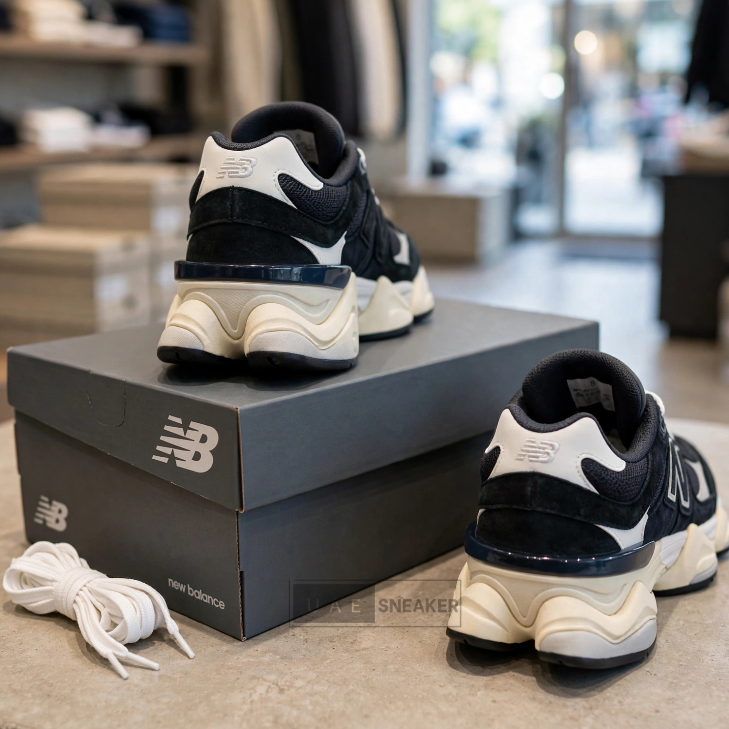 New Balance 9060 Black White - Image 3