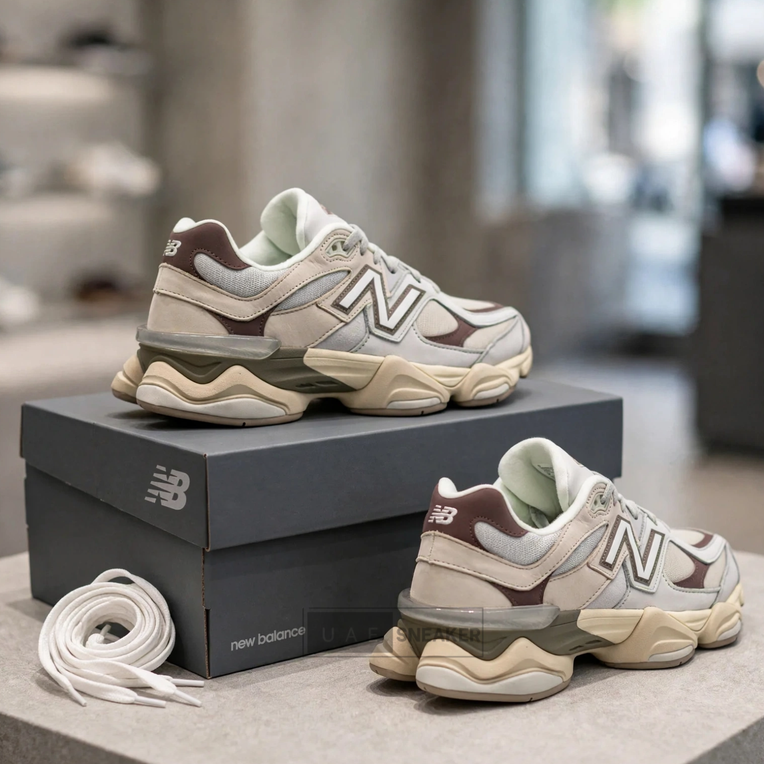 New Balance 9060 Grey Matter Timberwolf - Image 3