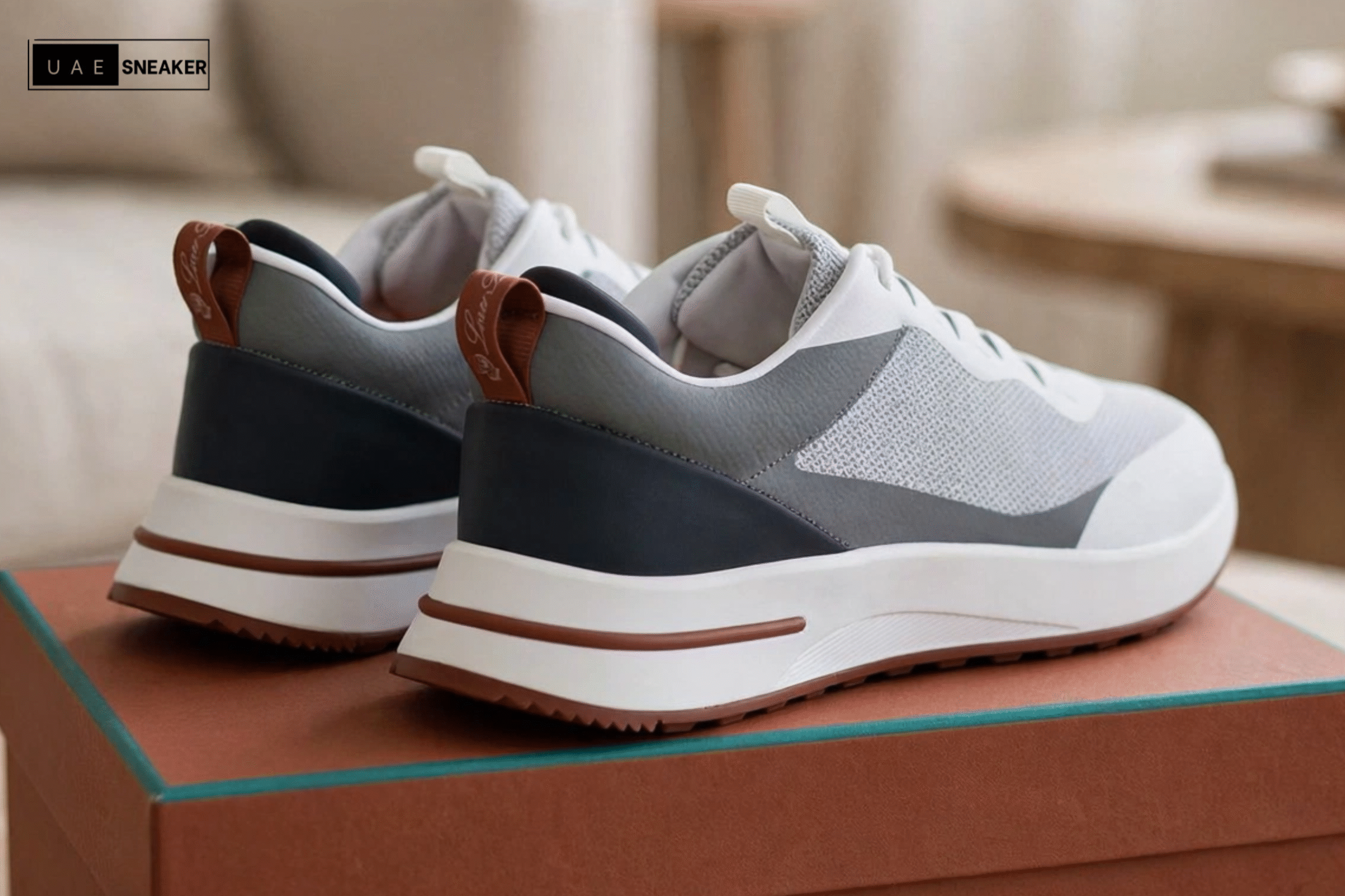 Loro Piana Weekend Walk Tech Frost Grey - Image 3