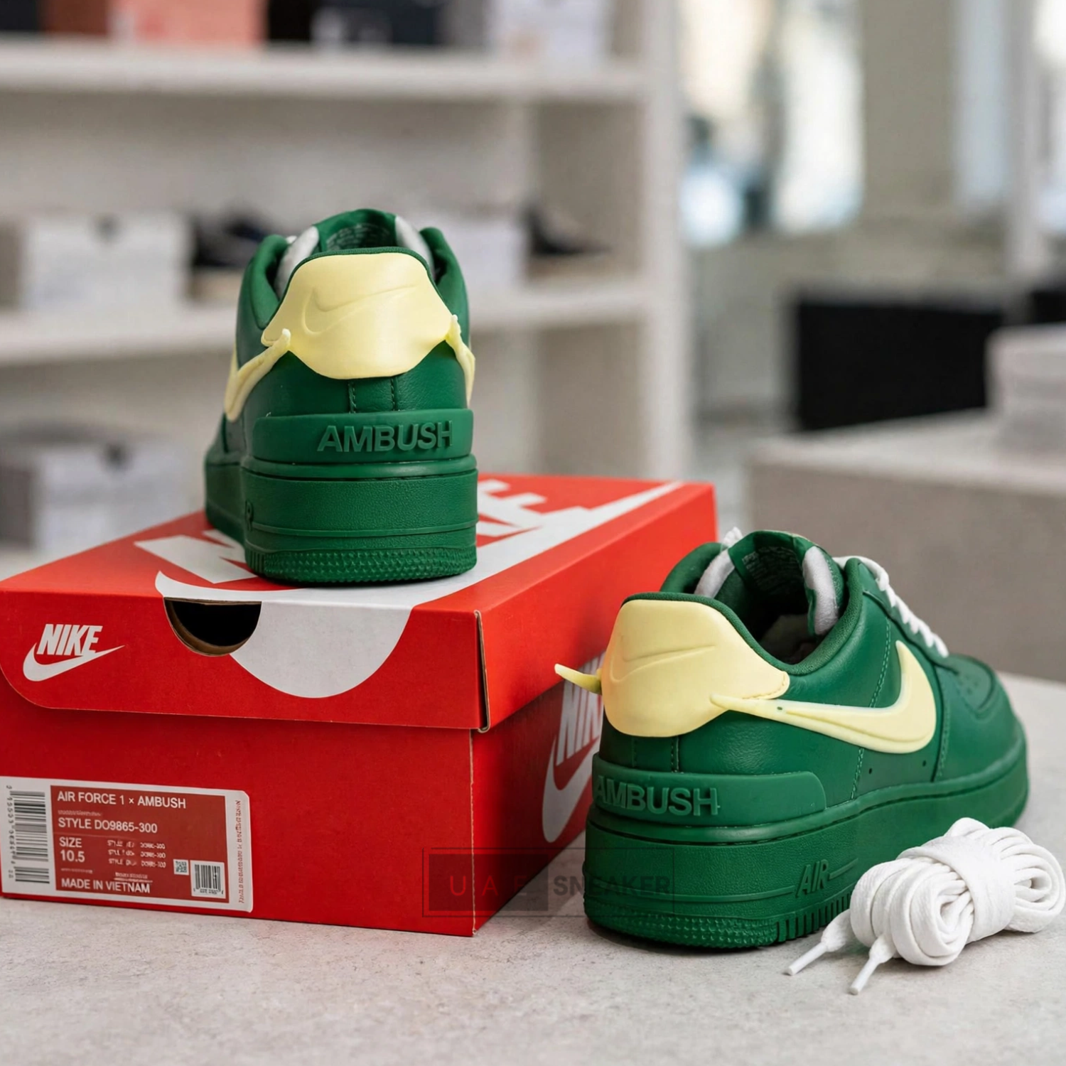 Nike Air Force 1 Low SP AMBUSH Pine Green - Image 3