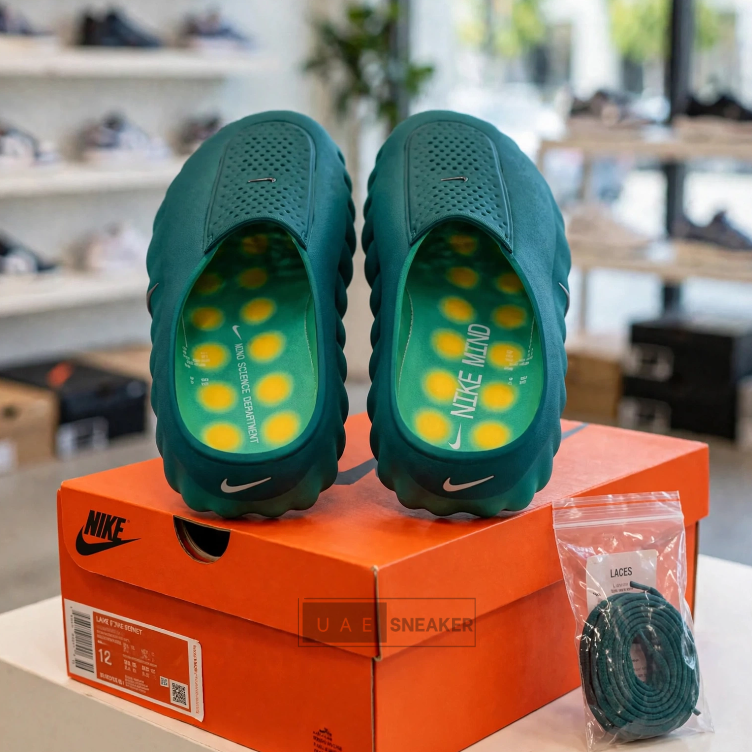 Nike Mind 001 Slide Geode Teal Light Menta - Image 3