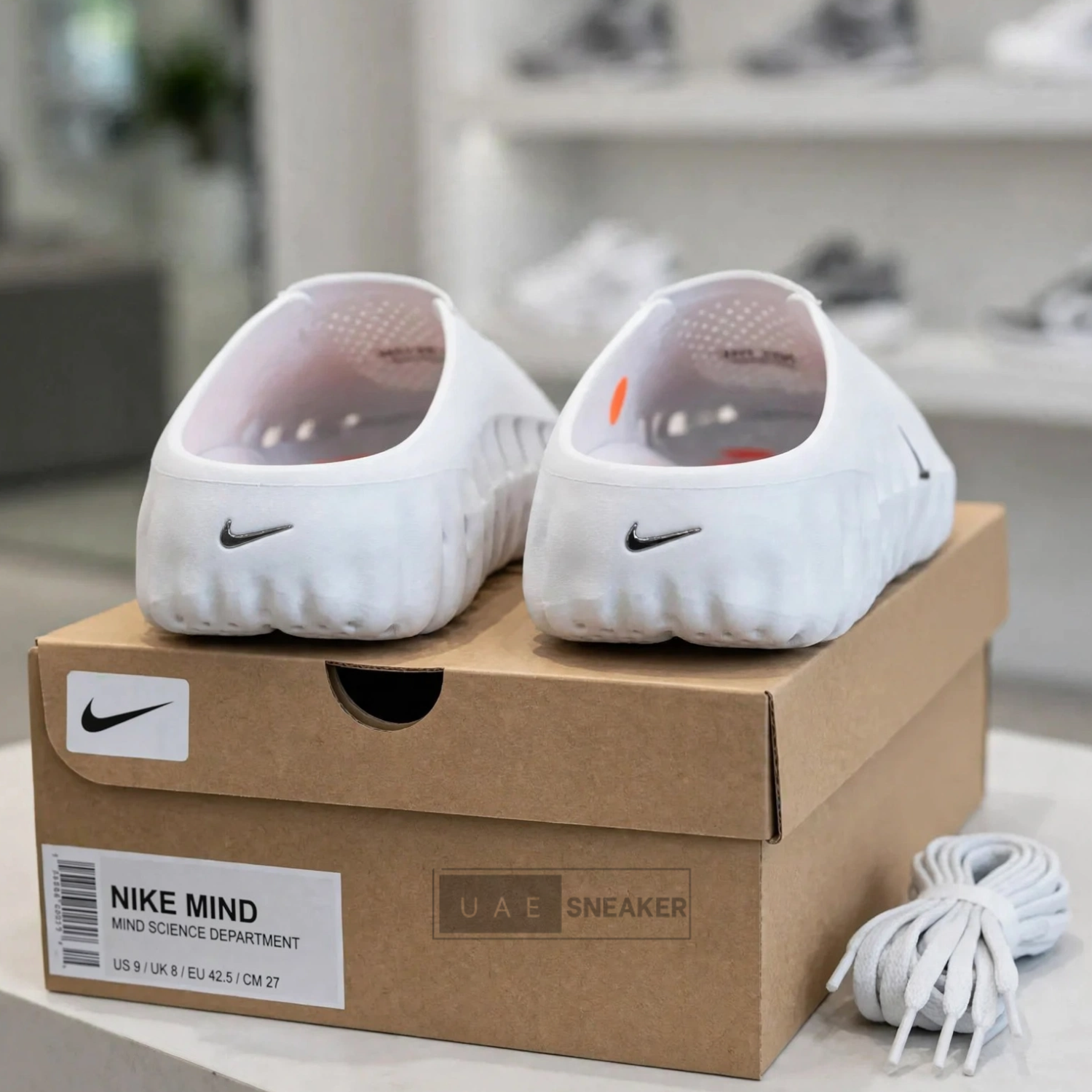 Nike Mind 001 Slide Light Smoke Grey - Image 3