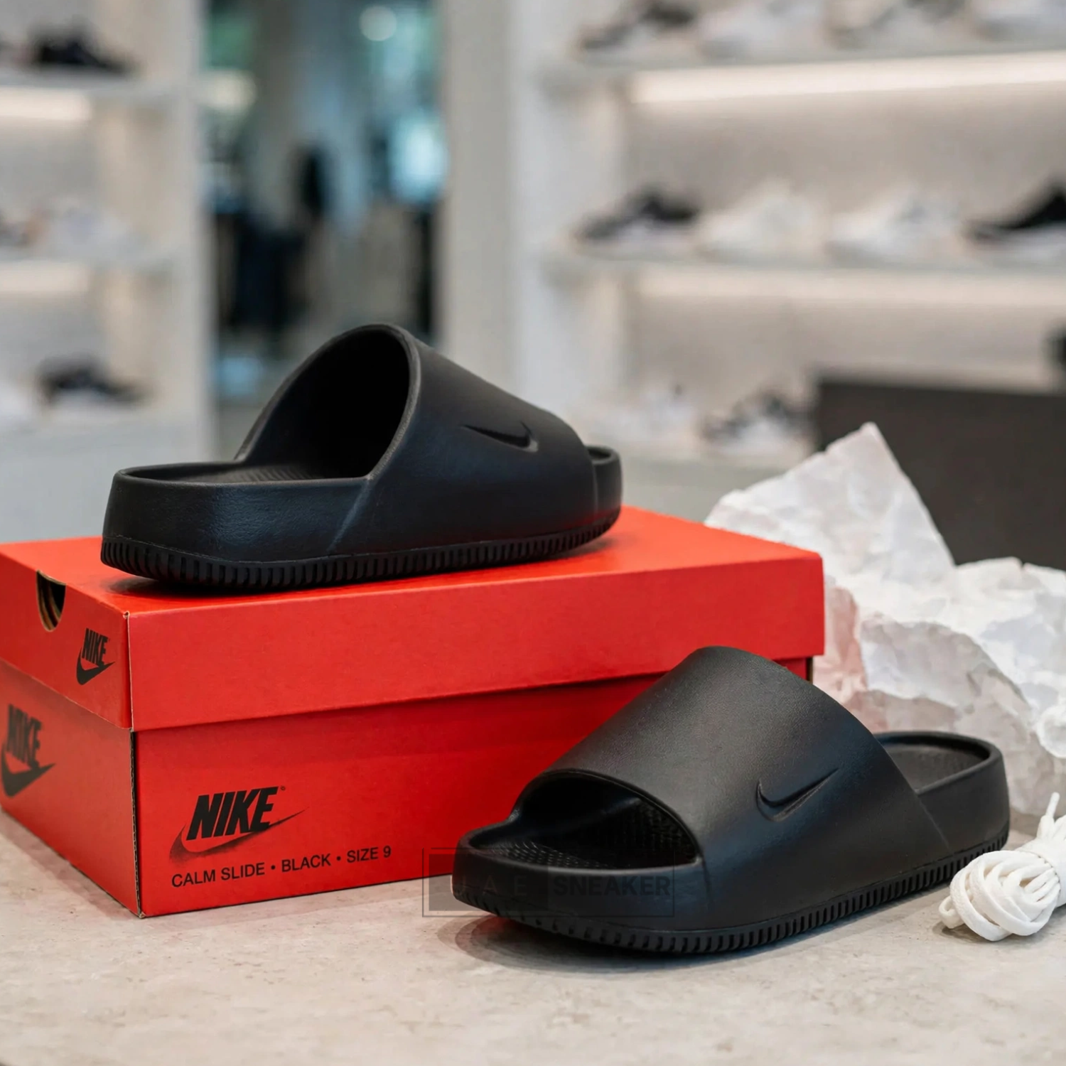Nike Calm Slide Black - Image 2