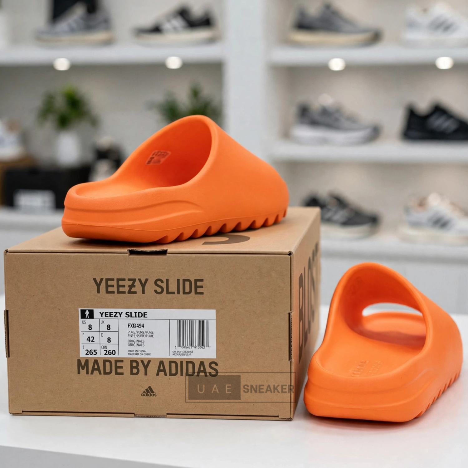 Yeezy Slide Orange - Image 3
