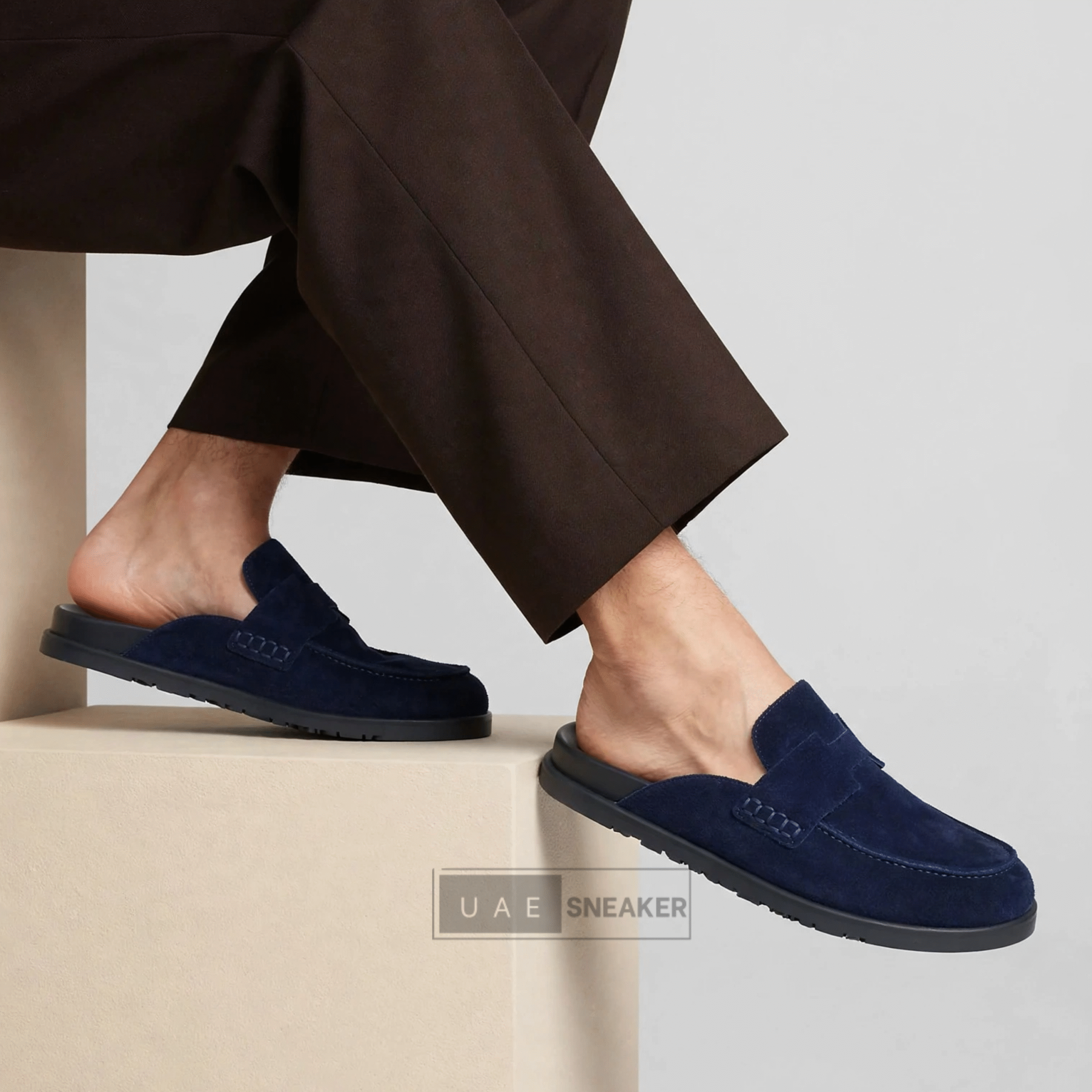 Hermes Go Mule Blue - Image 4