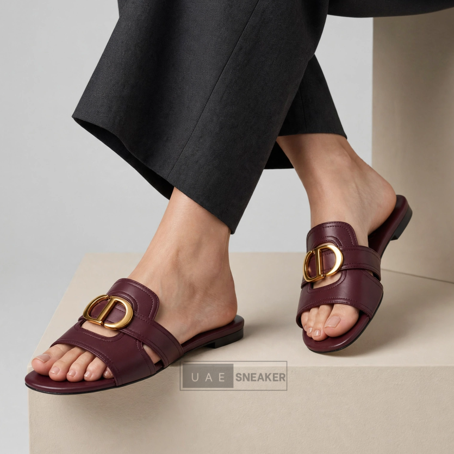 Christian Dior 30 Montaigne Maroon - Image 4