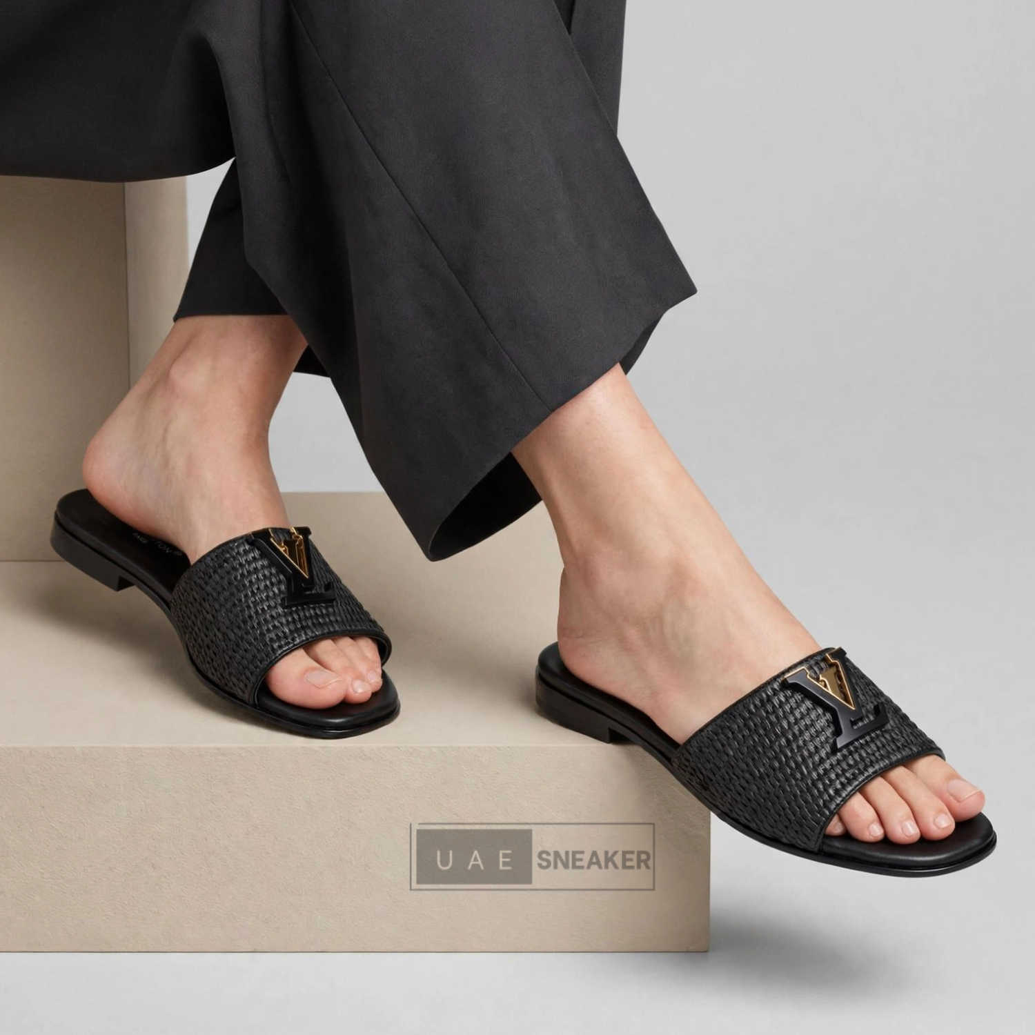Louis Vuitton LV Mare Flat Grain Black - Image 4