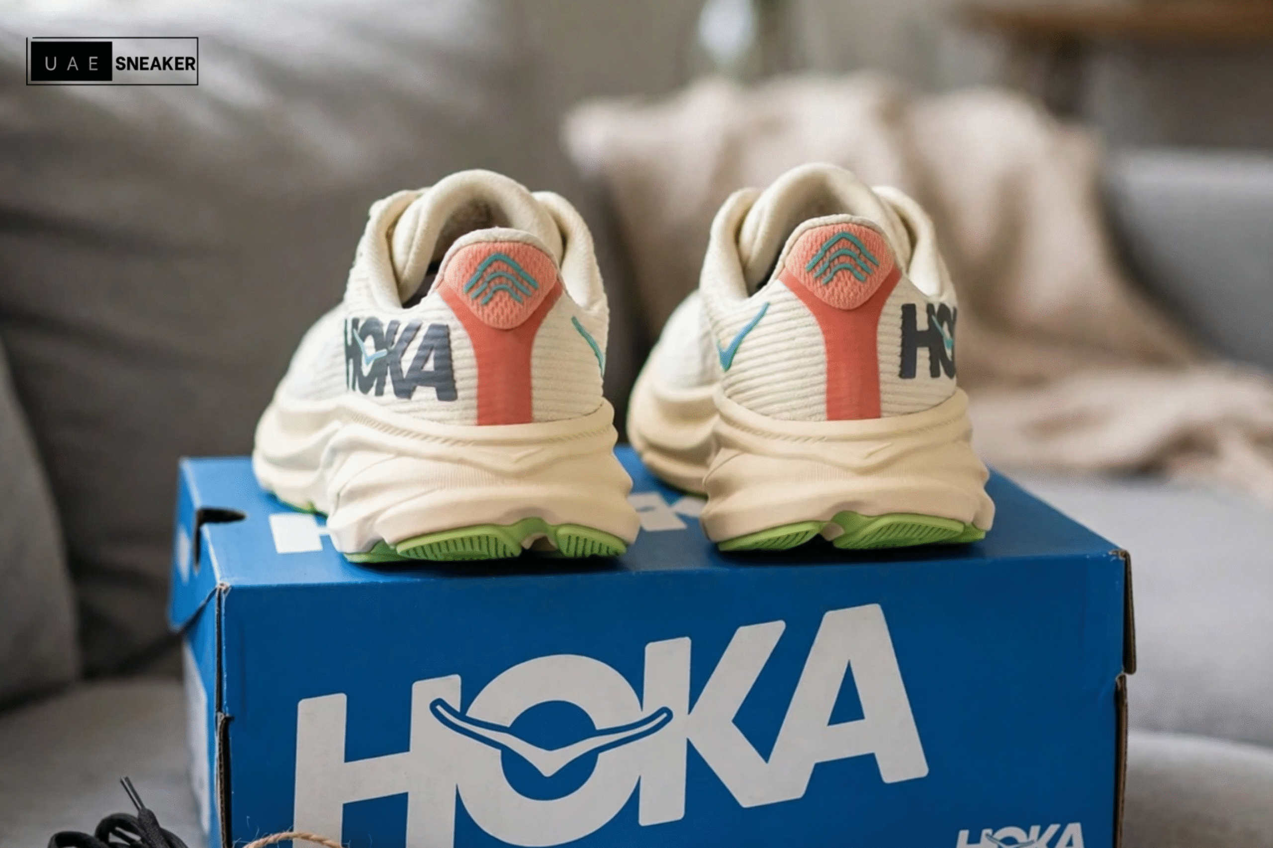 Hoka One One Clifton 9 Vanilla Astral - Image 4