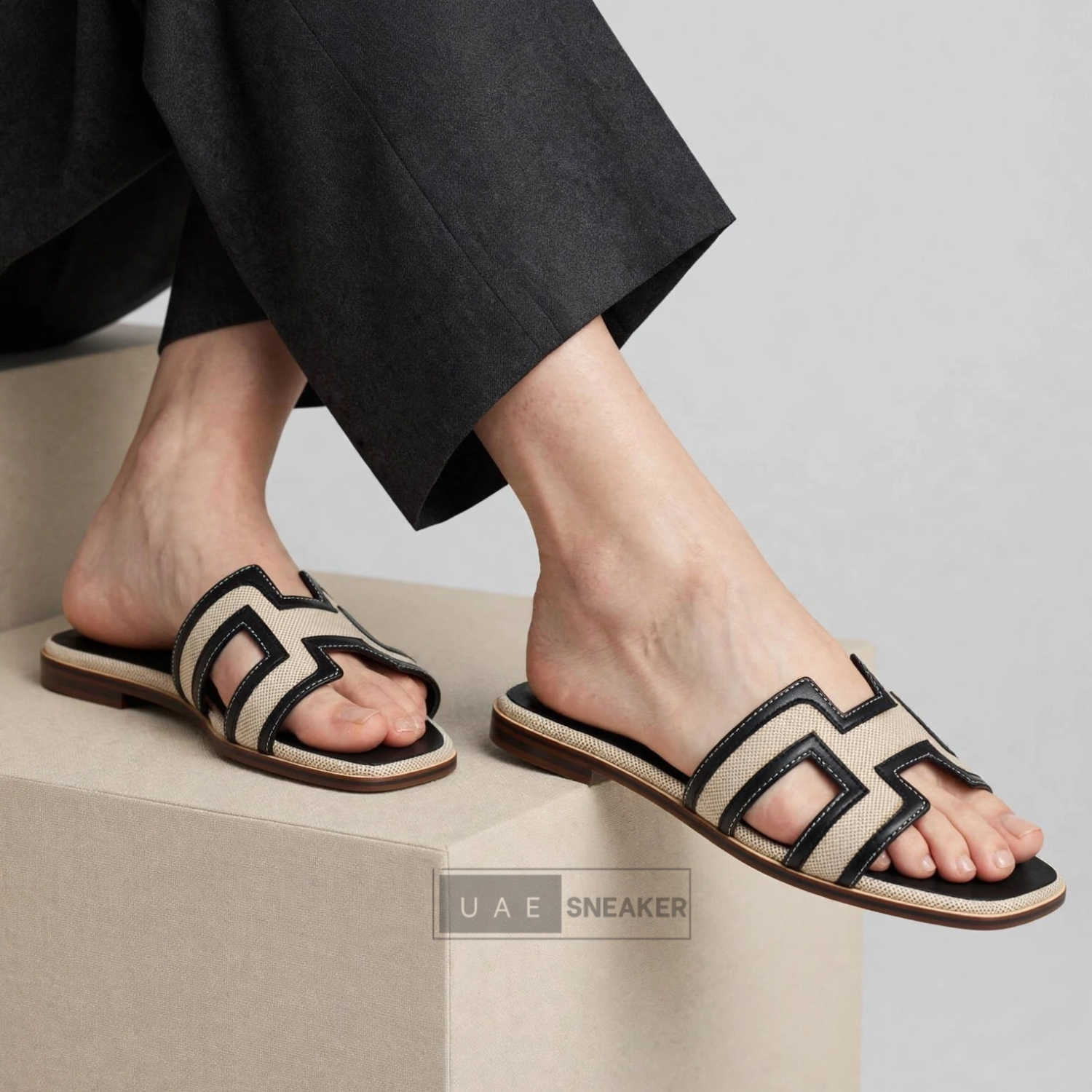 Hermès Oran Sandals Back Calfskin - Image 4