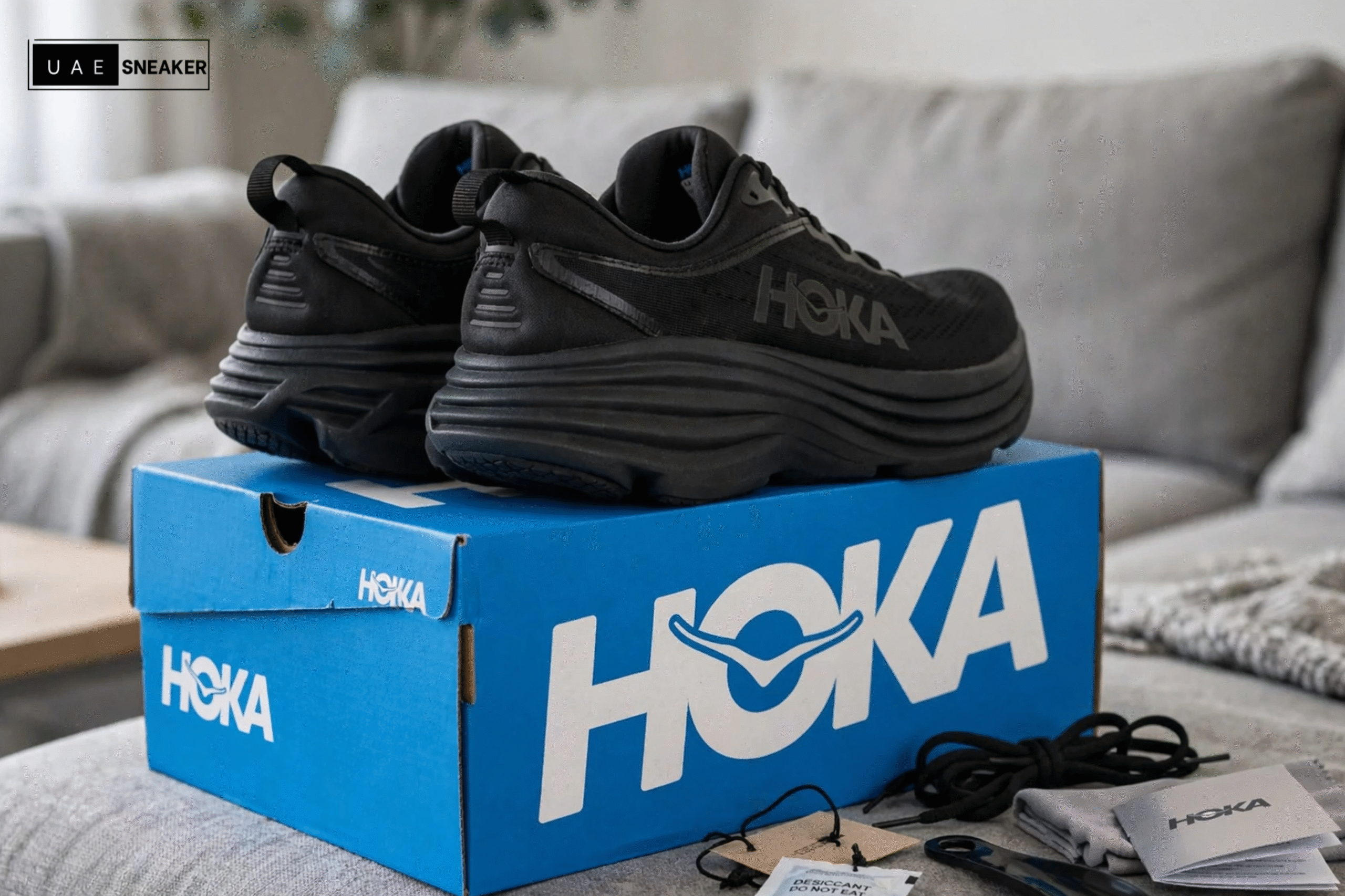 Hoka One One Bondi 8 Triple Black - Image 4