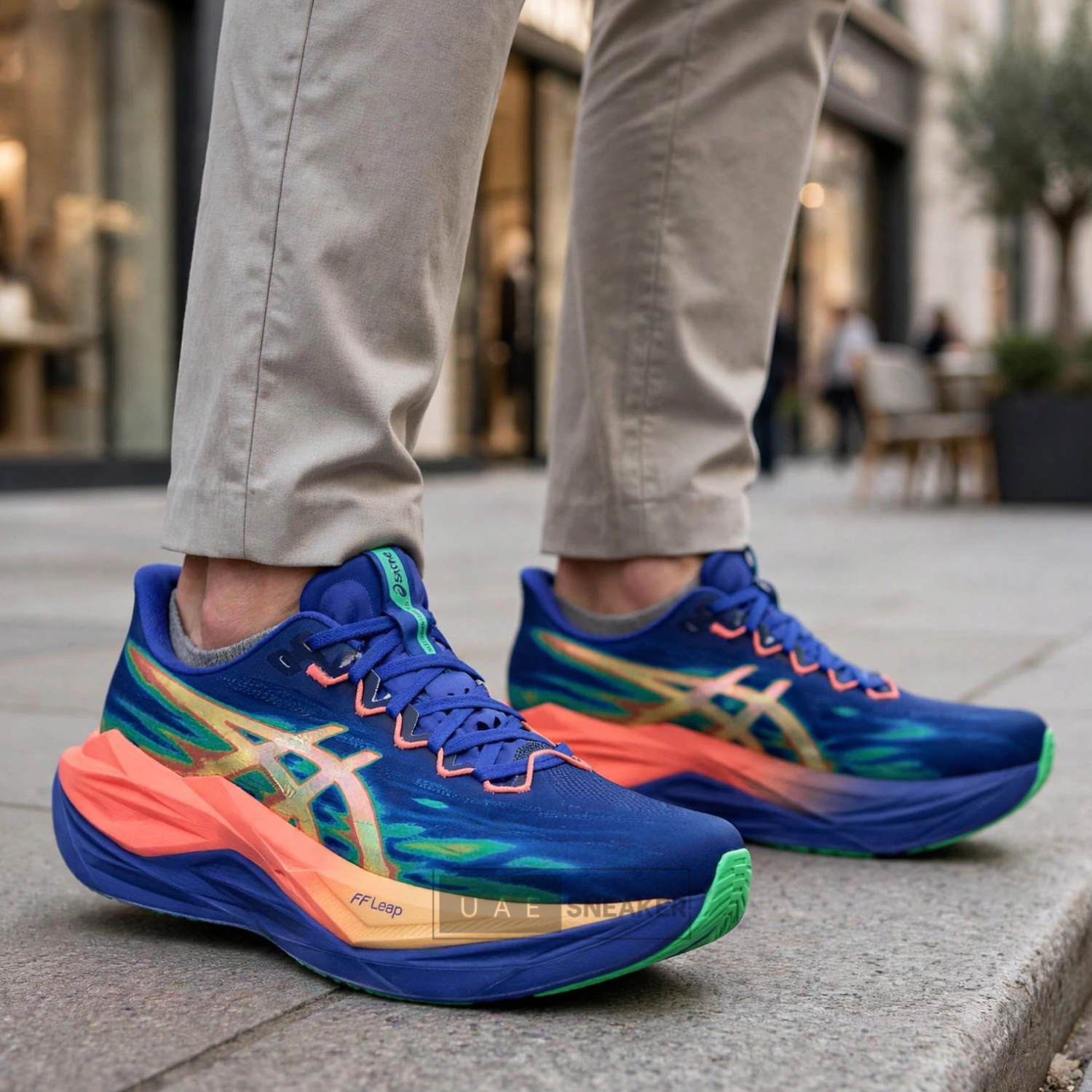 ASICS Superblast 3 Cobalt Burst Light Orange - Image 4