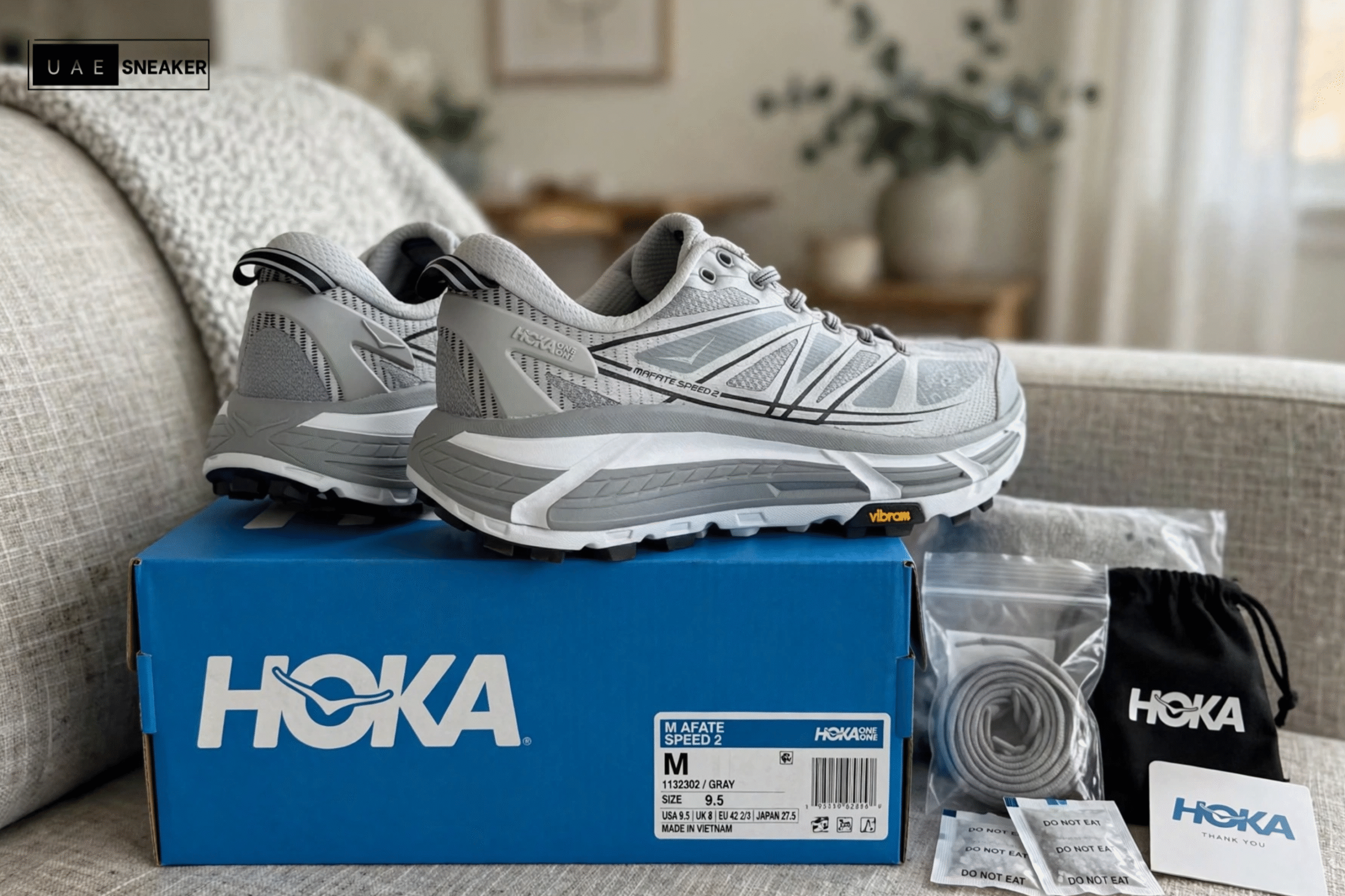 Hoka One One Mafate Speed 2 Galactic Grey - Image 5
