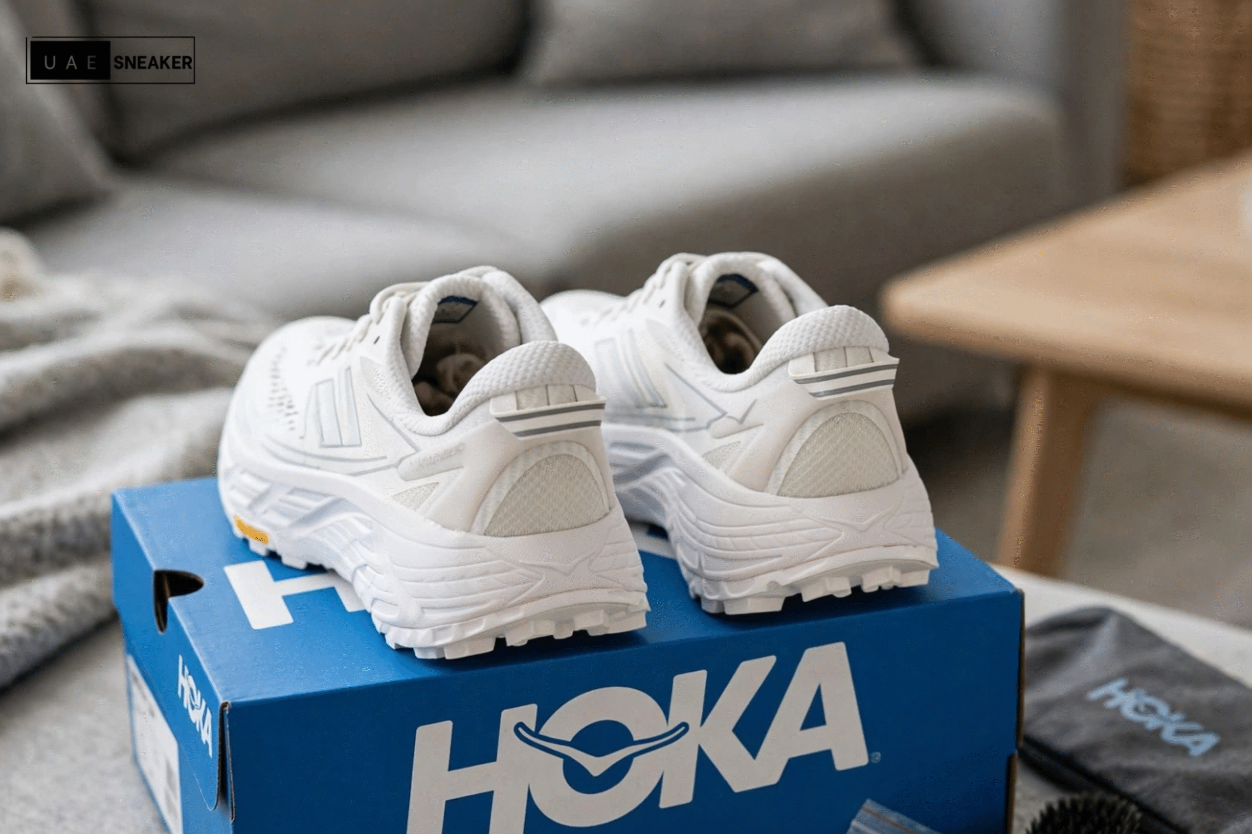 Hoka One One Mafate Speed 2 White Lunar Rock - Image 4