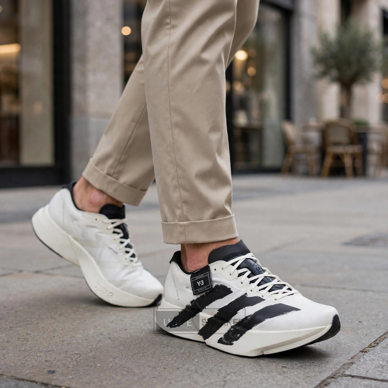 Adidas Y-3 Adios Pro 4 Beige Orbit Grey Black - Image 4