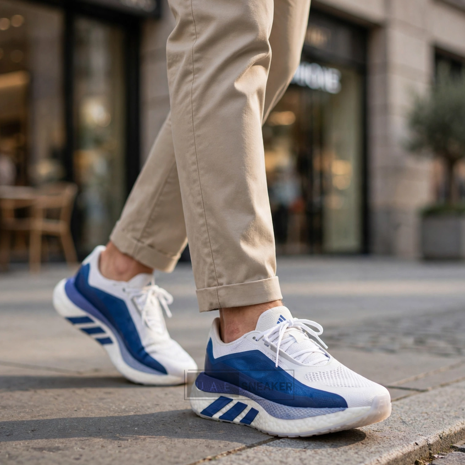 Adidas Hyper Boost Edge White EQT Blue - Image 4