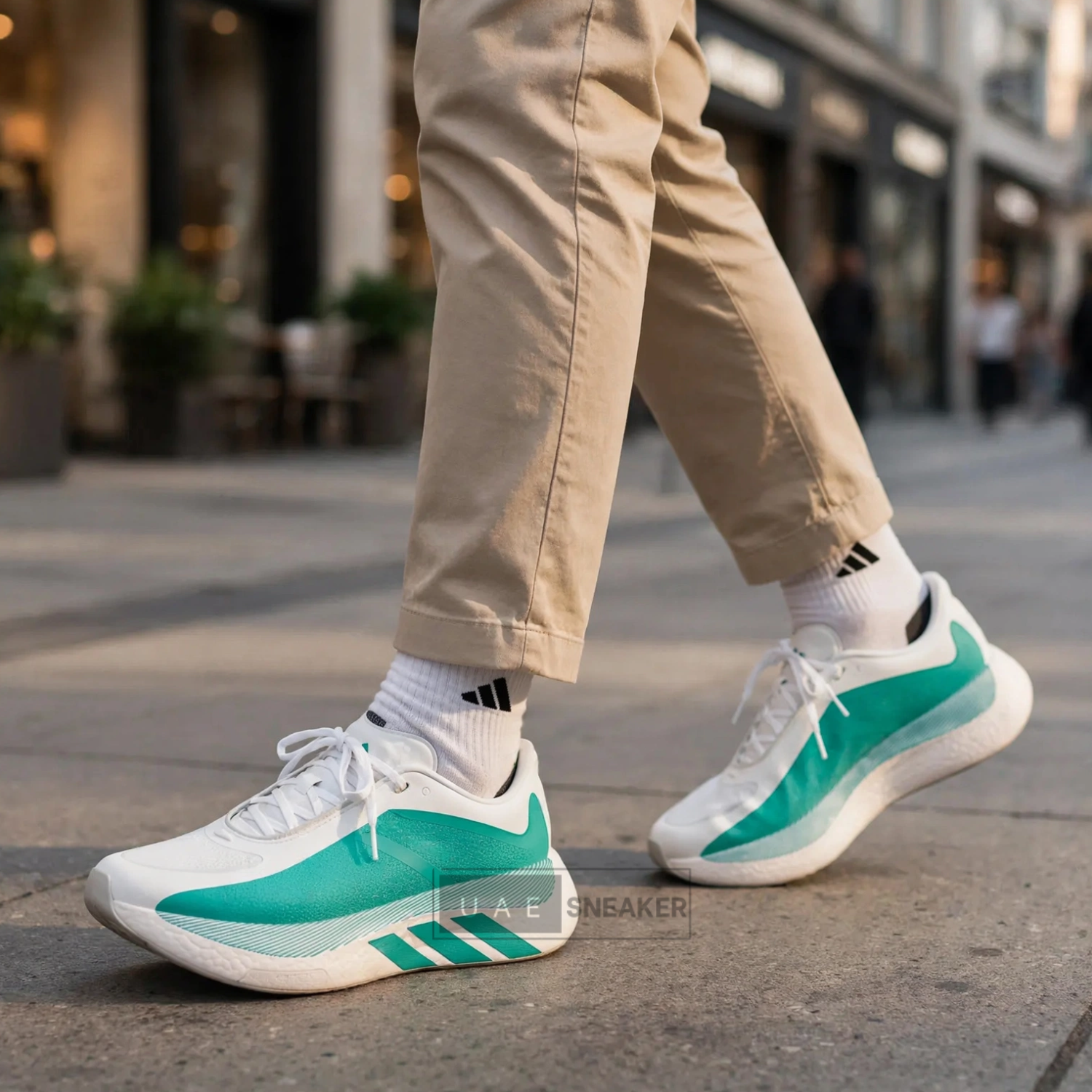 Adidas Hyper Boost Edge White EQT Green - Image 4
