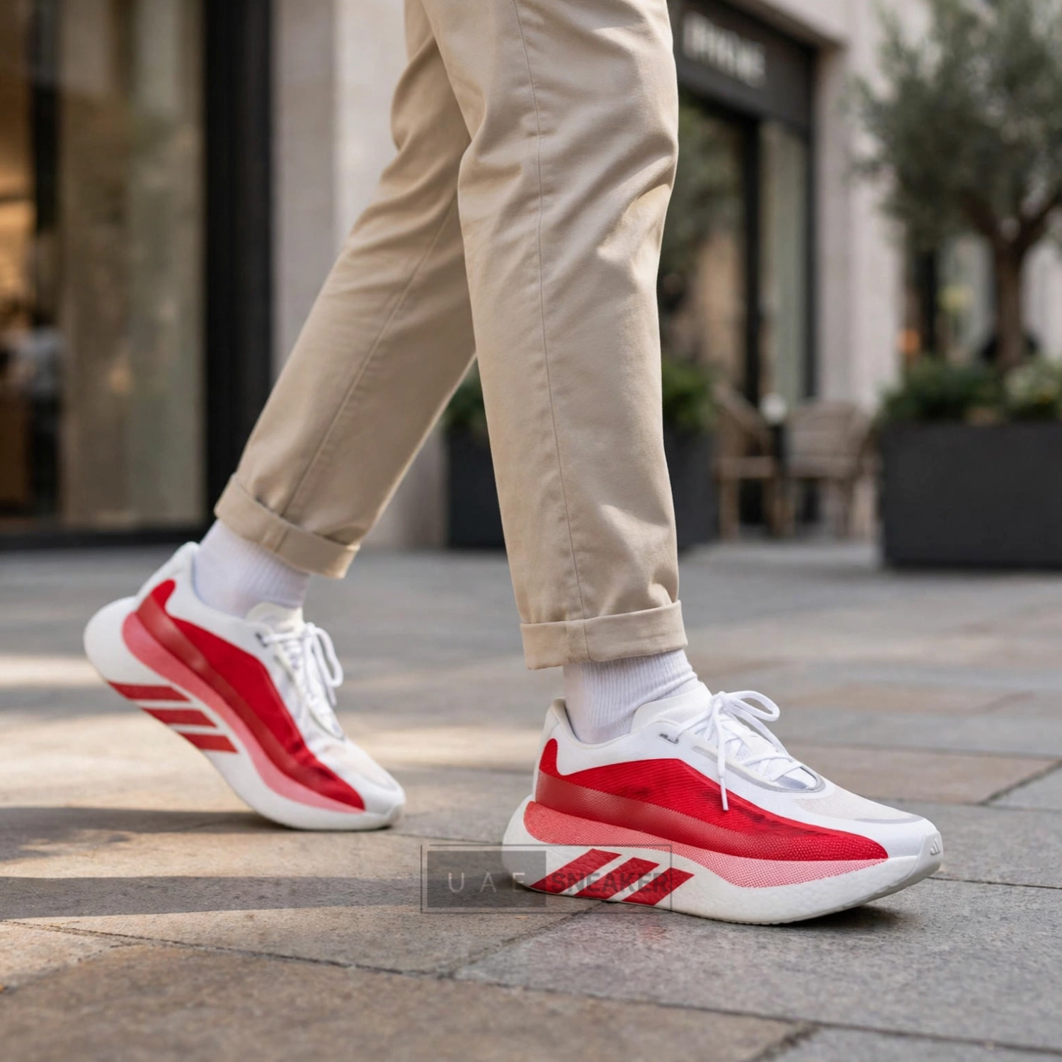 Adidas Hyper Boost Edge White EQT Red - Image 4