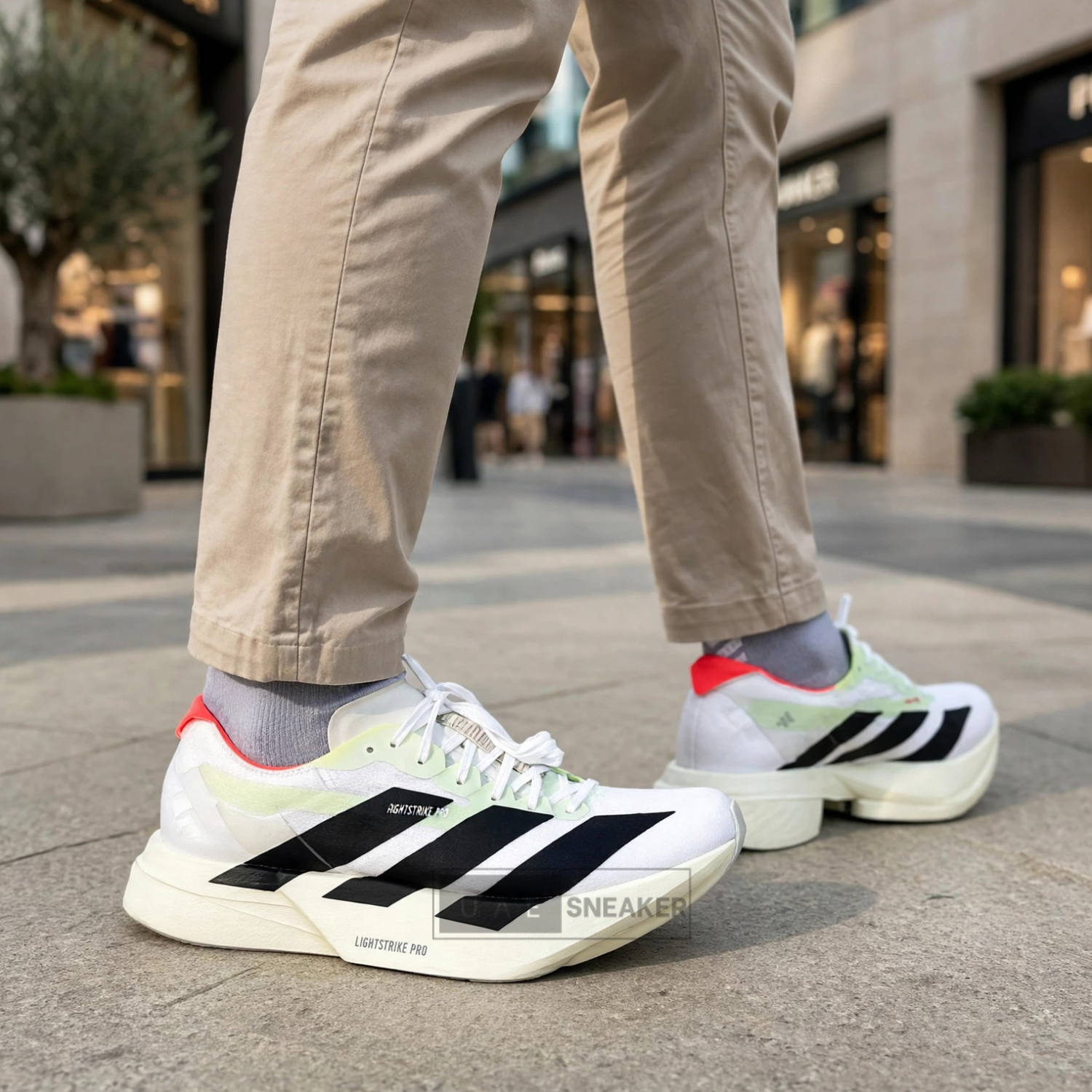 Adidas Adizero Adios Pro 4 White Black Red - Image 4
