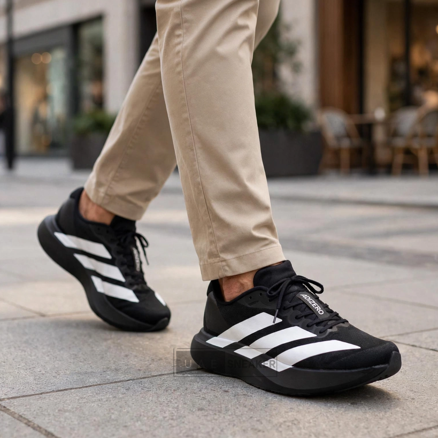 Adidas Adizero Evo SL Black White - Image 4