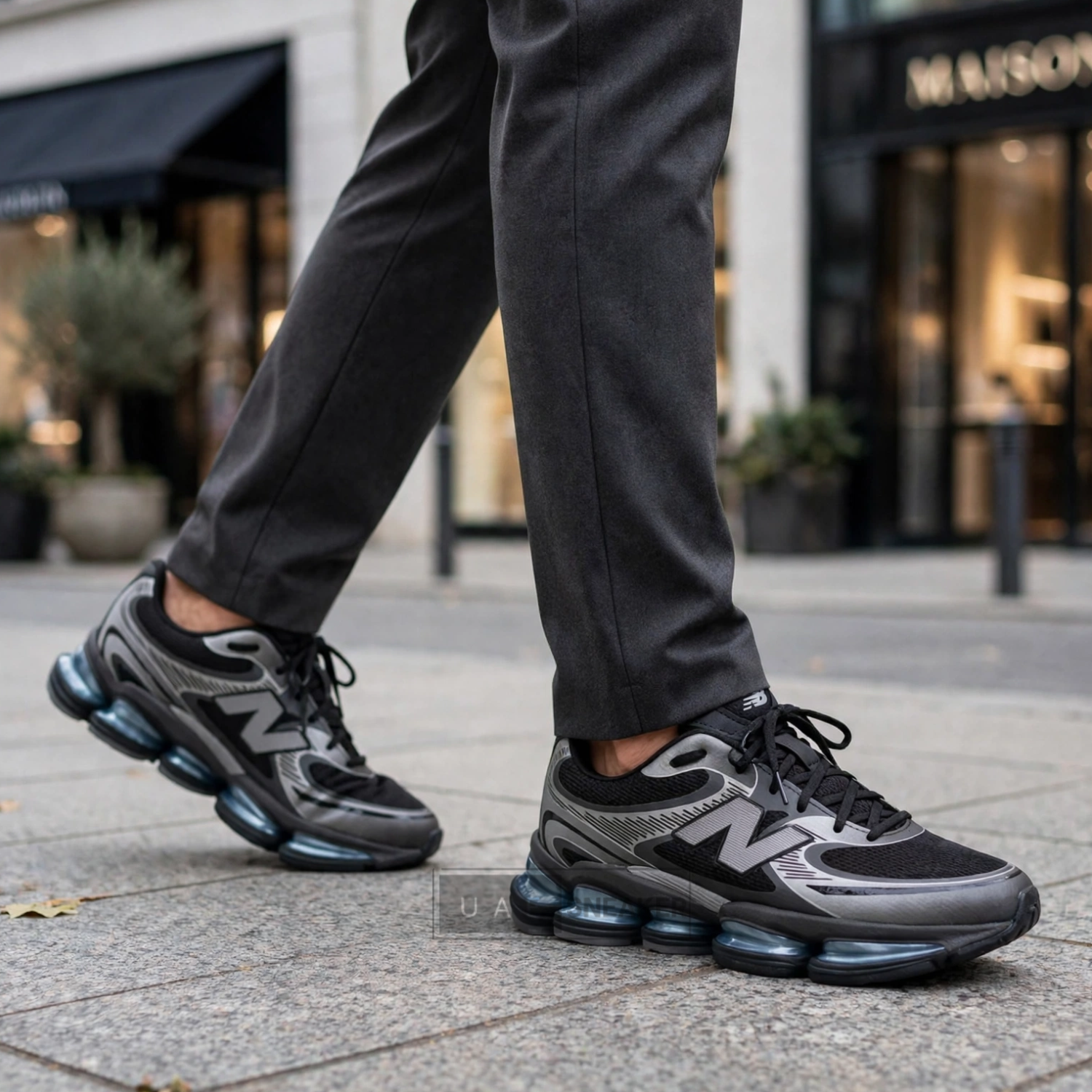 New Balance Abzorb 2000 Black Grey - Image 4