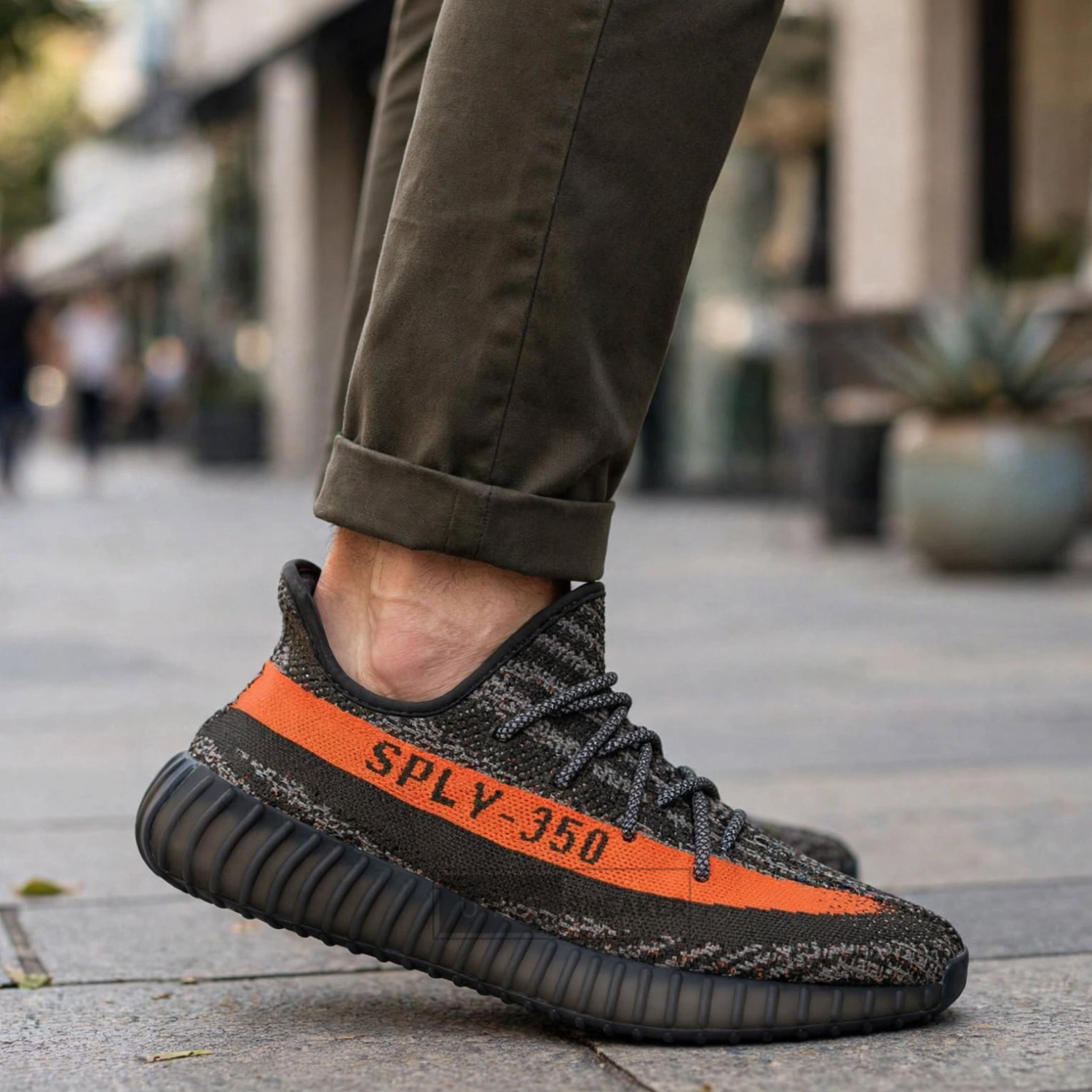 Adidas Yeezy 350 V2 Carbon Beluga - Image 4