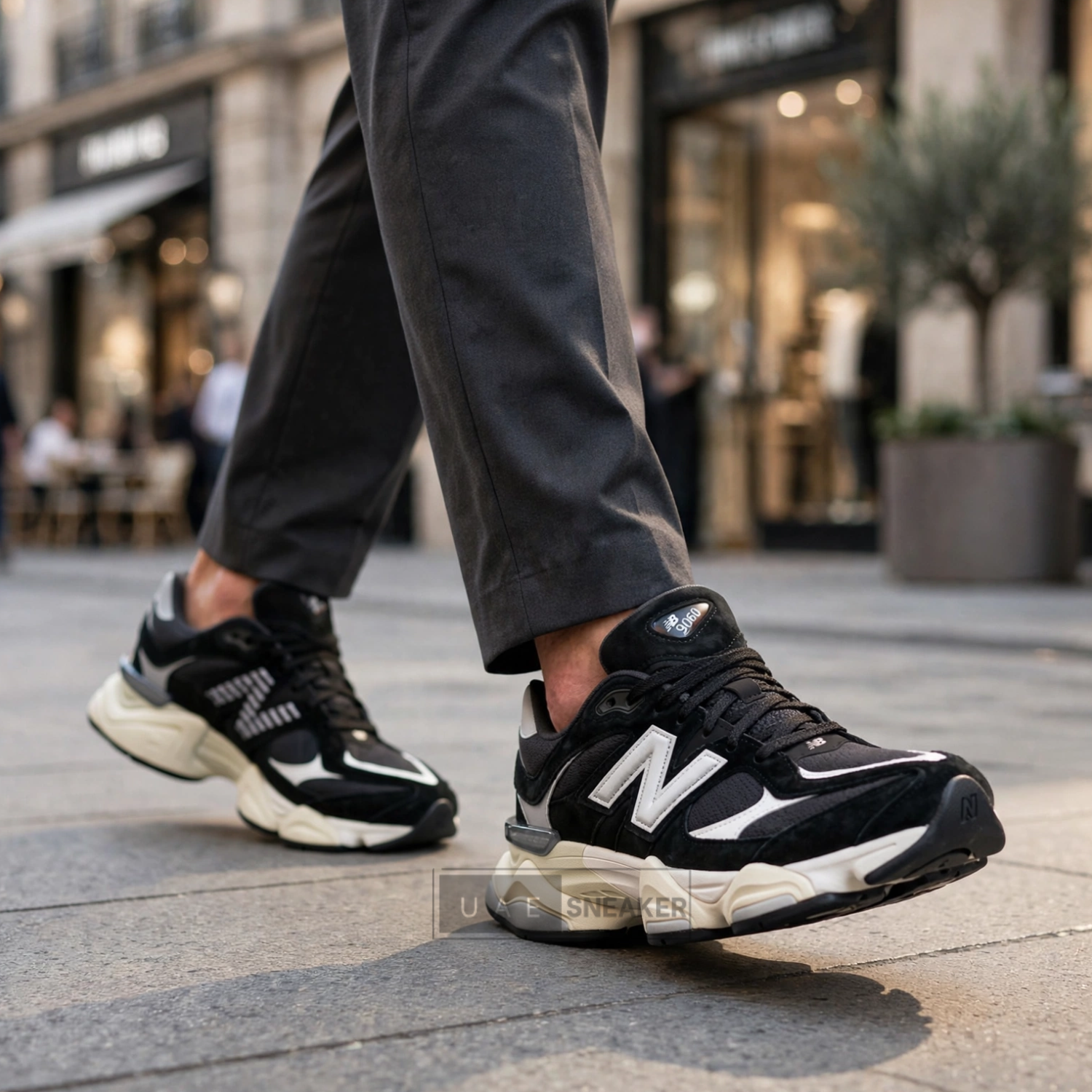 New Balance 9060 Black White - Image 4