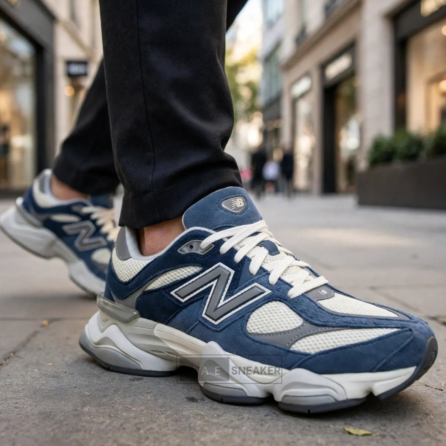 New Balance 9060 Natural Indigo - Image 4