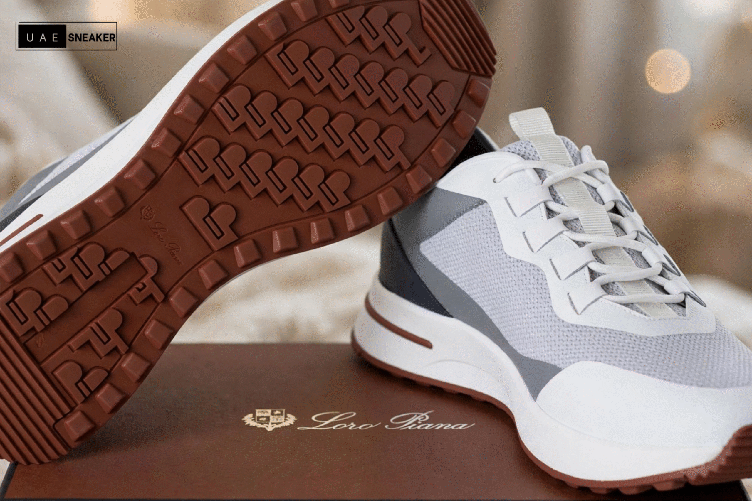 Loro Piana Weekend Walk Tech Frost Grey - Image 4