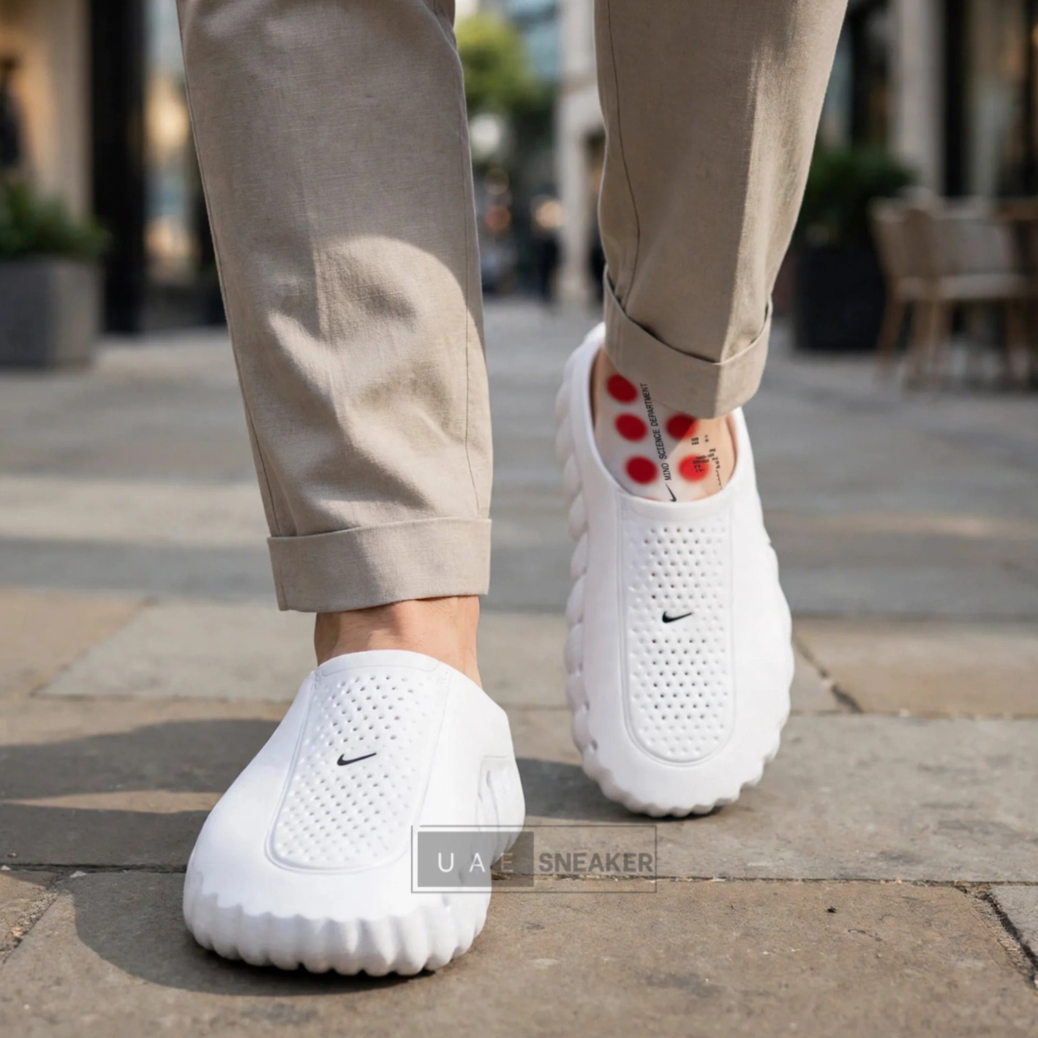 Nike Mind 001 White Speed Red - Image 4
