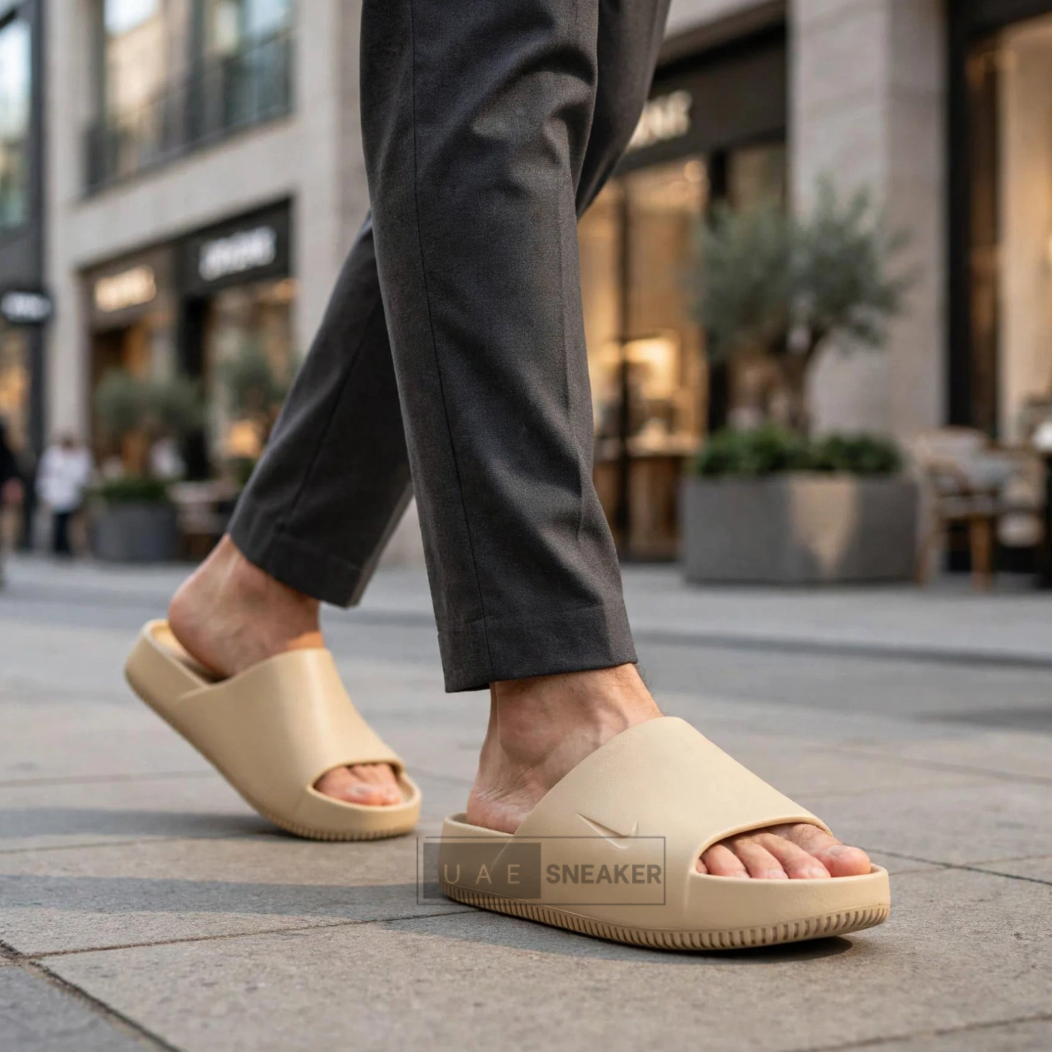 Nike Calm Slide Beige - Image 2