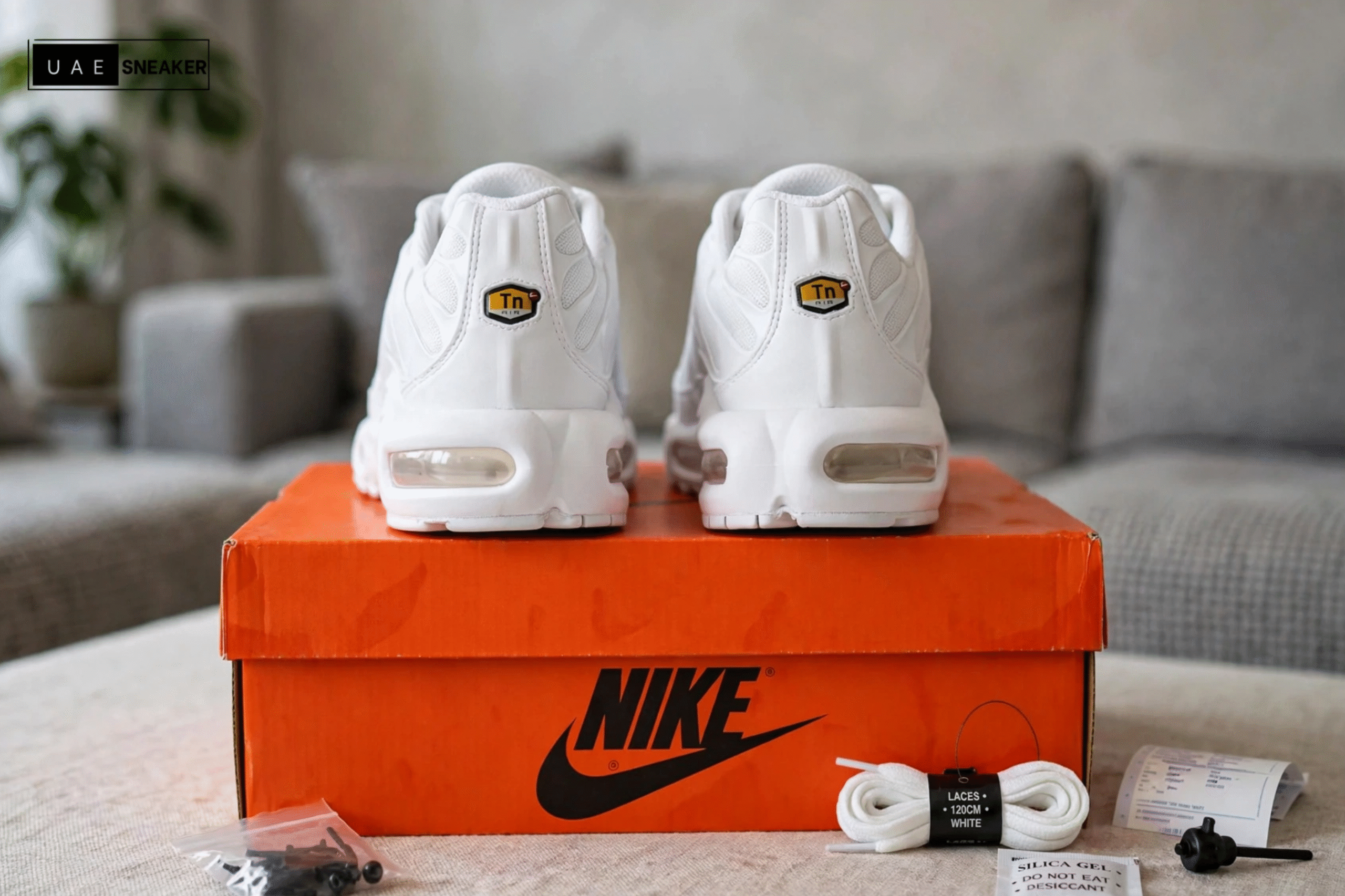 Nike Air Max Plus White Pure Platinum - Image 4
