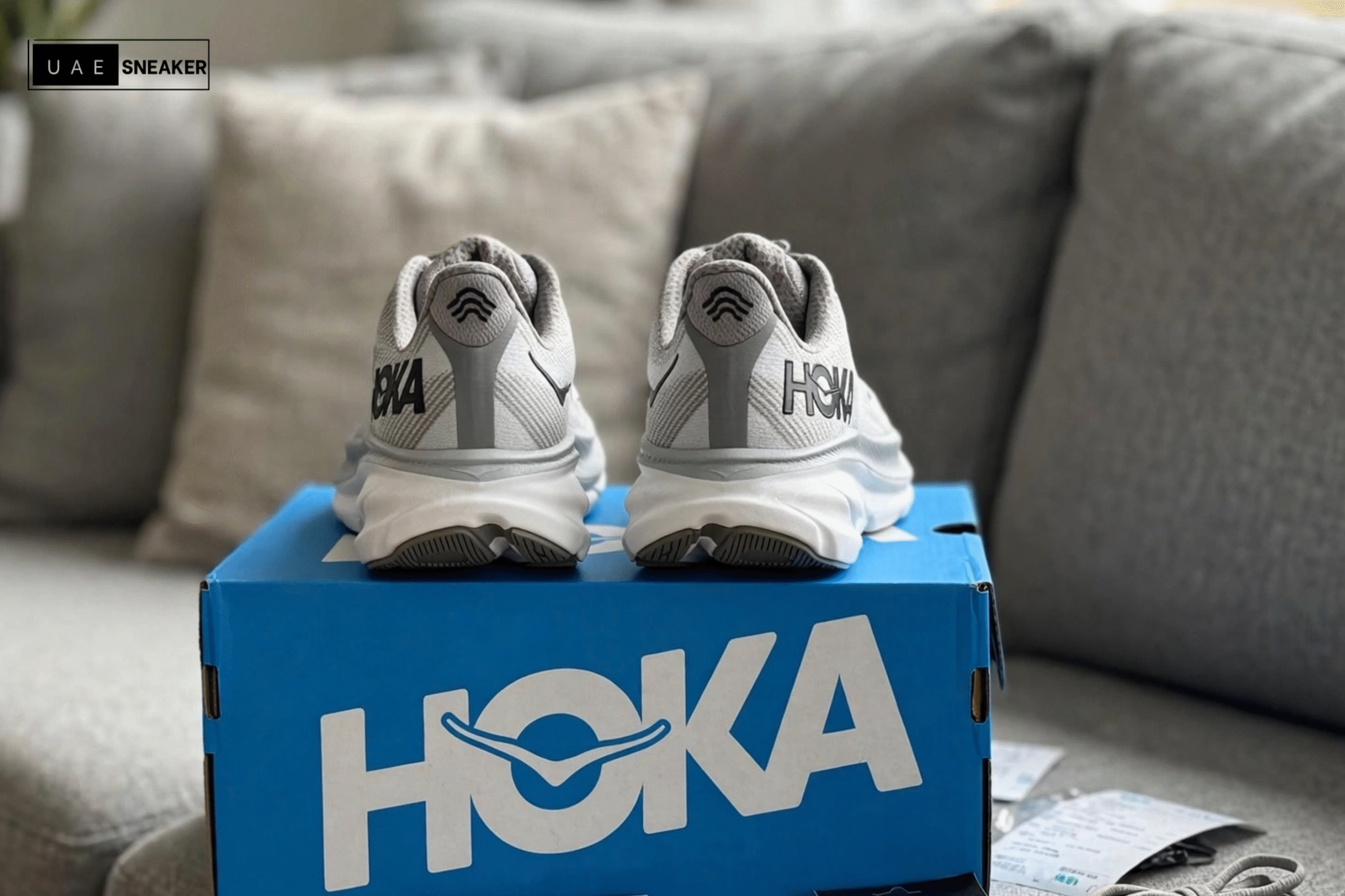 Hoka One One Clifton 9 – Harbor Mist - Image 4