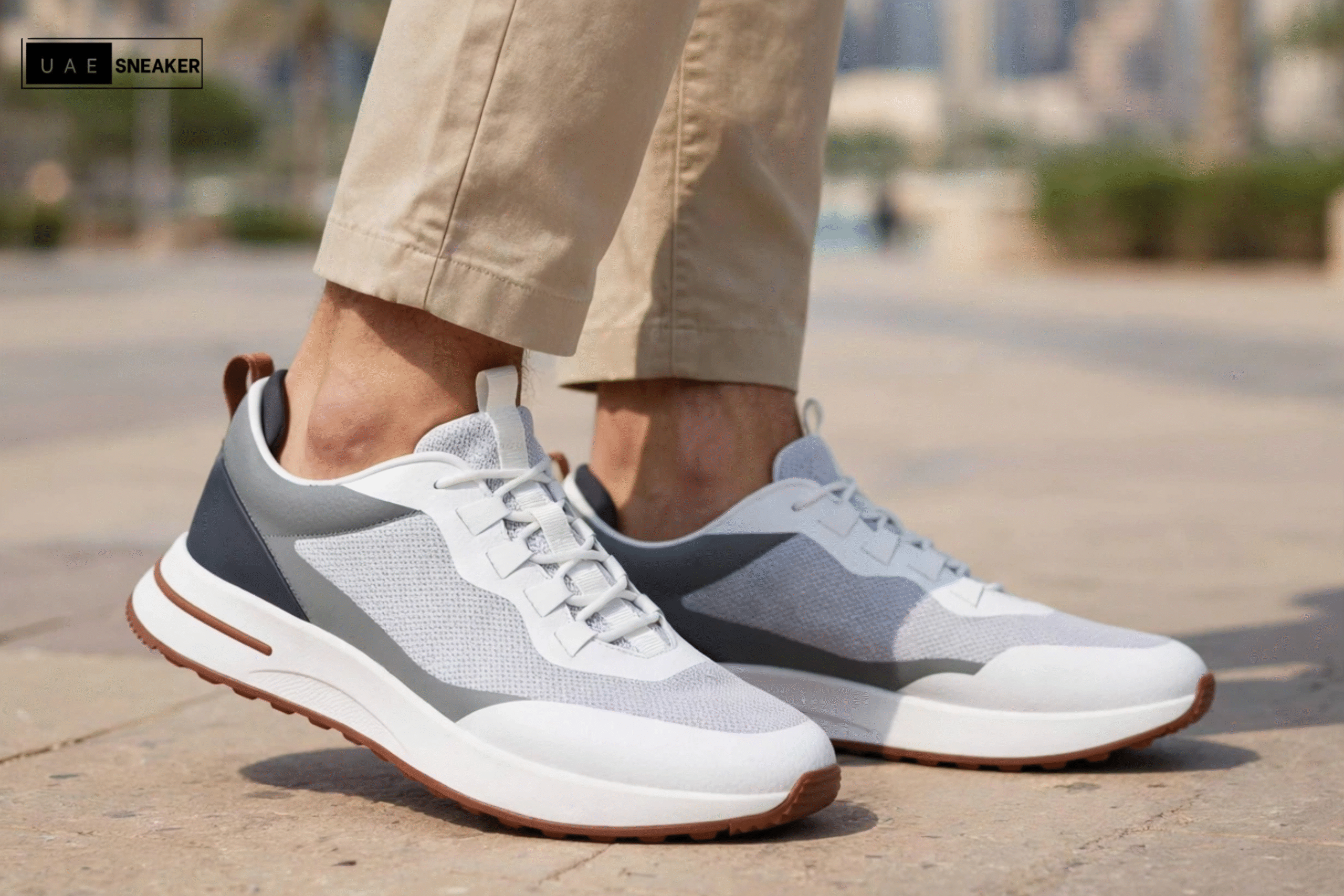 Loro Piana Weekend Walk Tech Frost Grey - Image 5