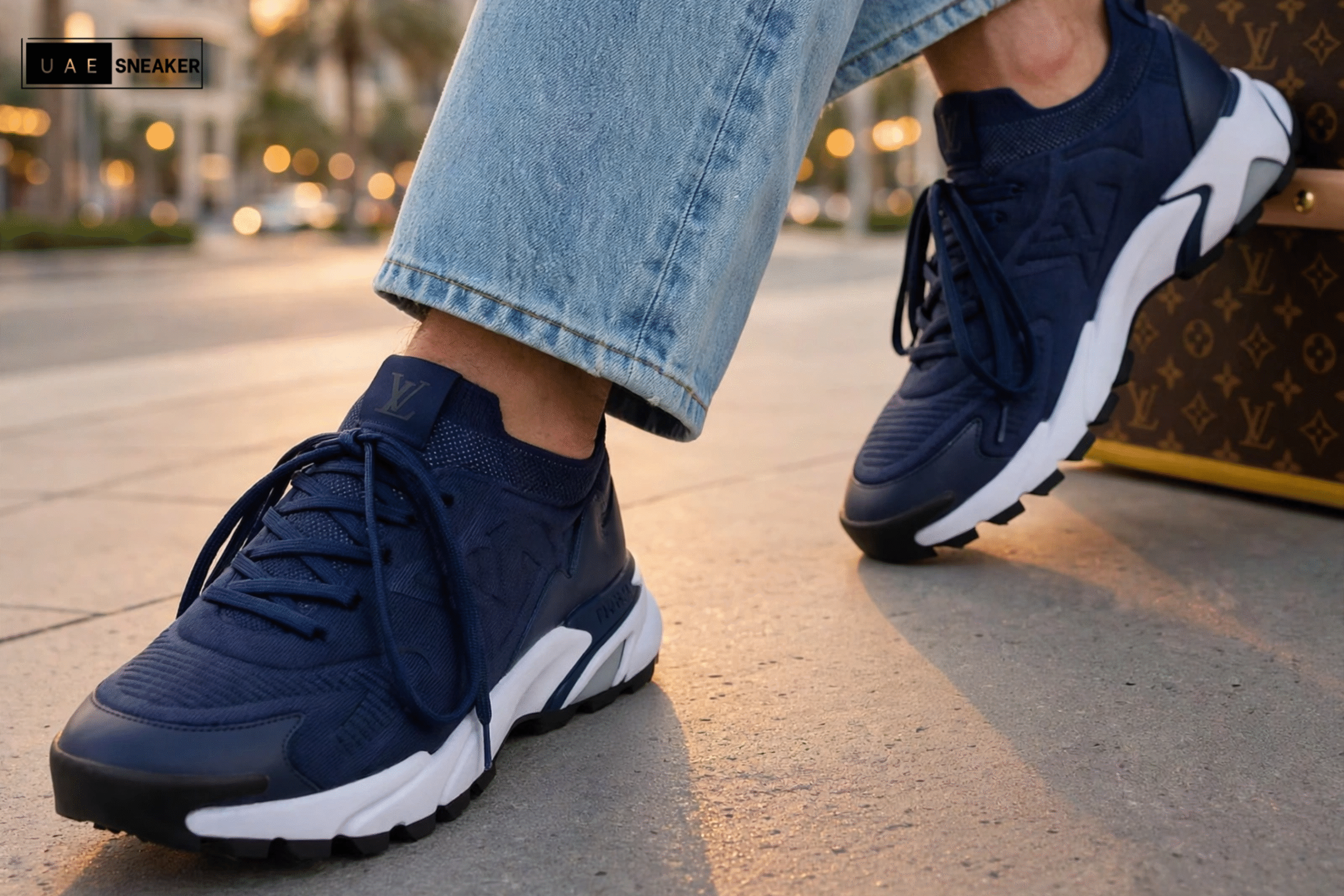 Louis Vuitton LV Runner Tatic Grey Sneaker - Image 5