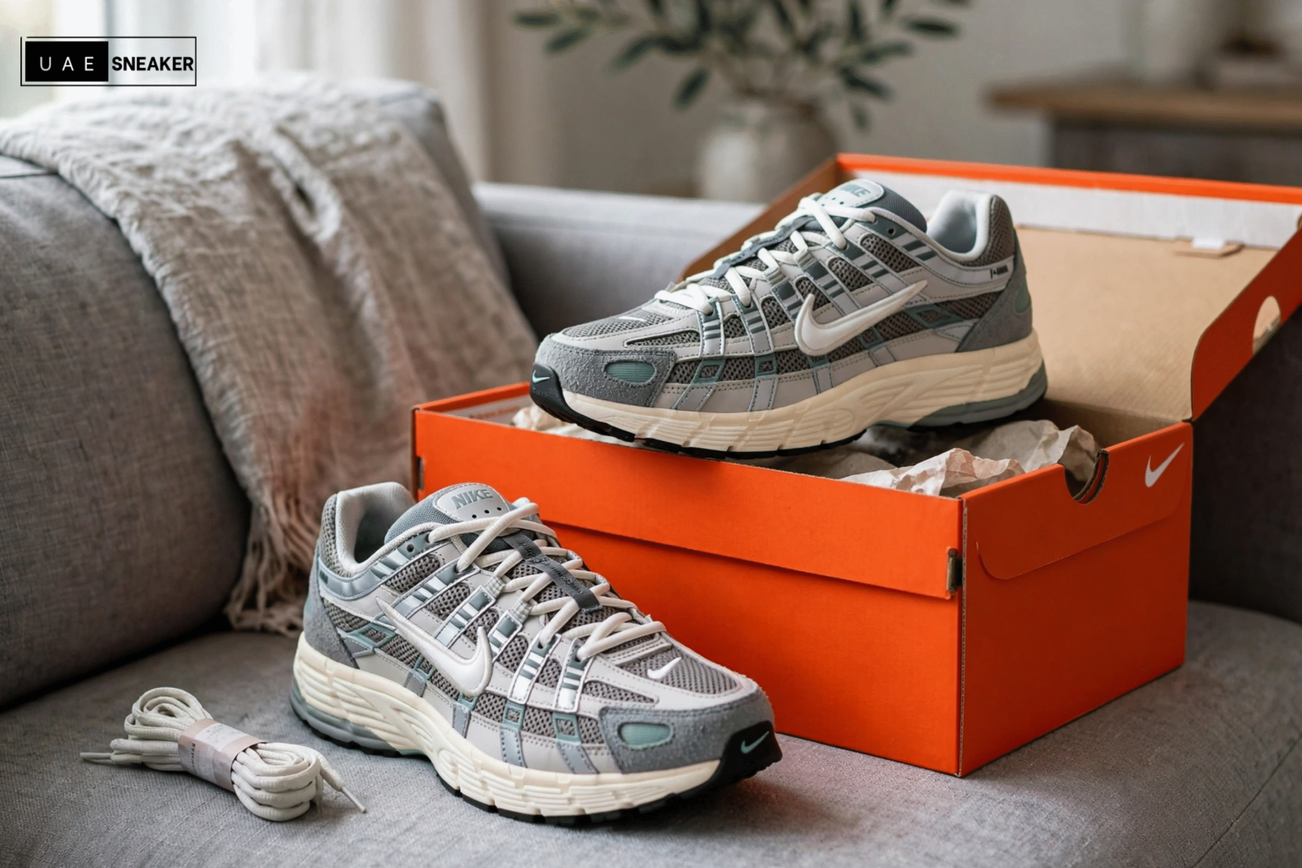 Nike P-6000 Flat Pewter - Image 5