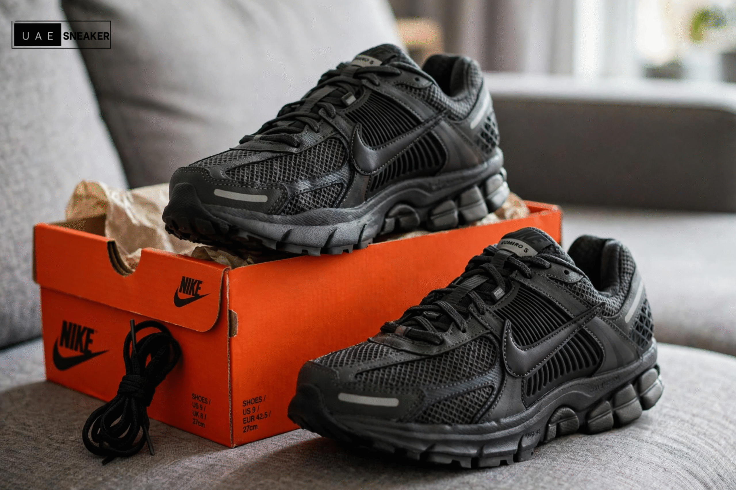Nike Zoom Vomero 5 Triple Black - Image 5
