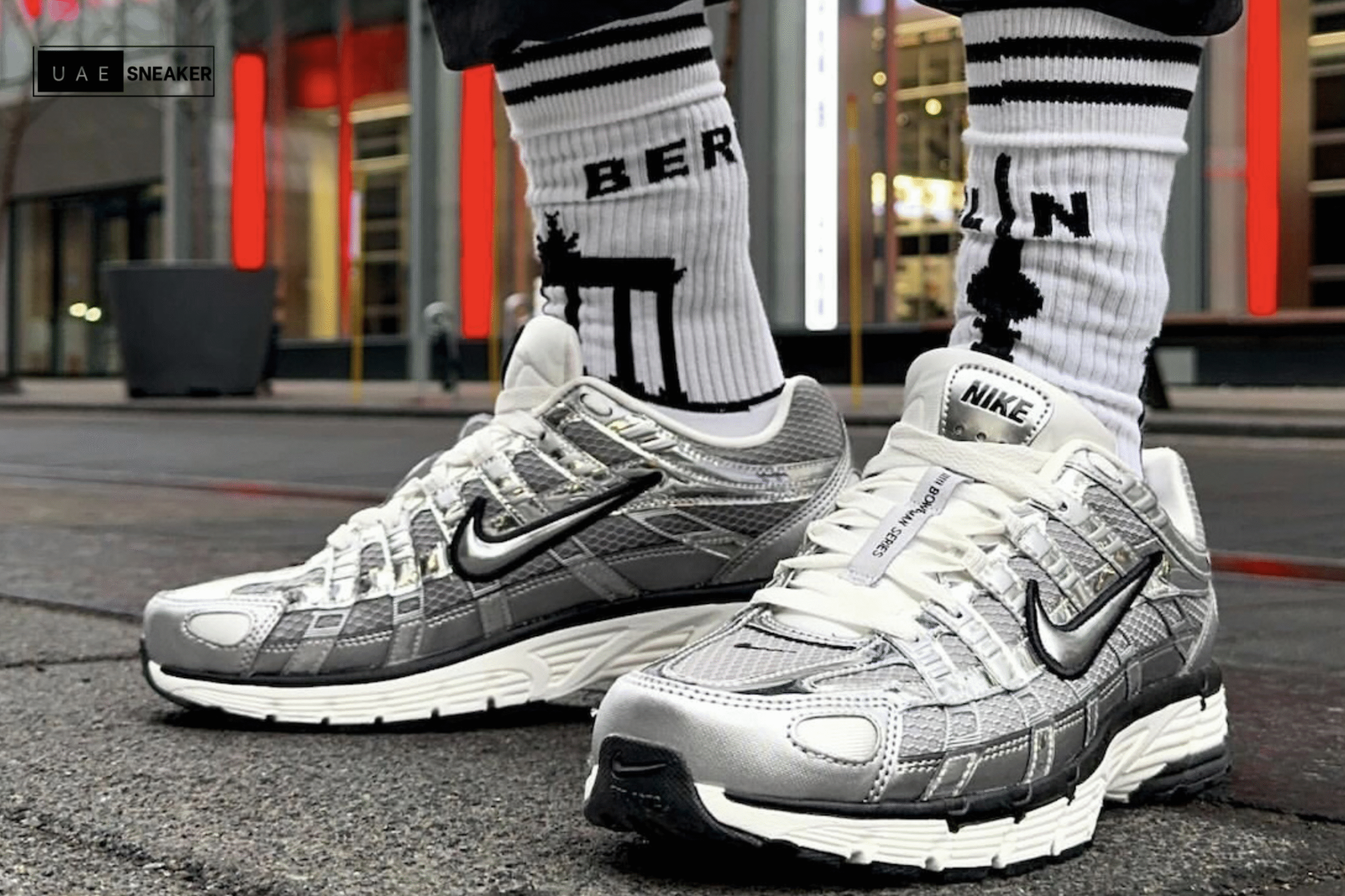 Nike P-6000 Metallic Silver - Image 6