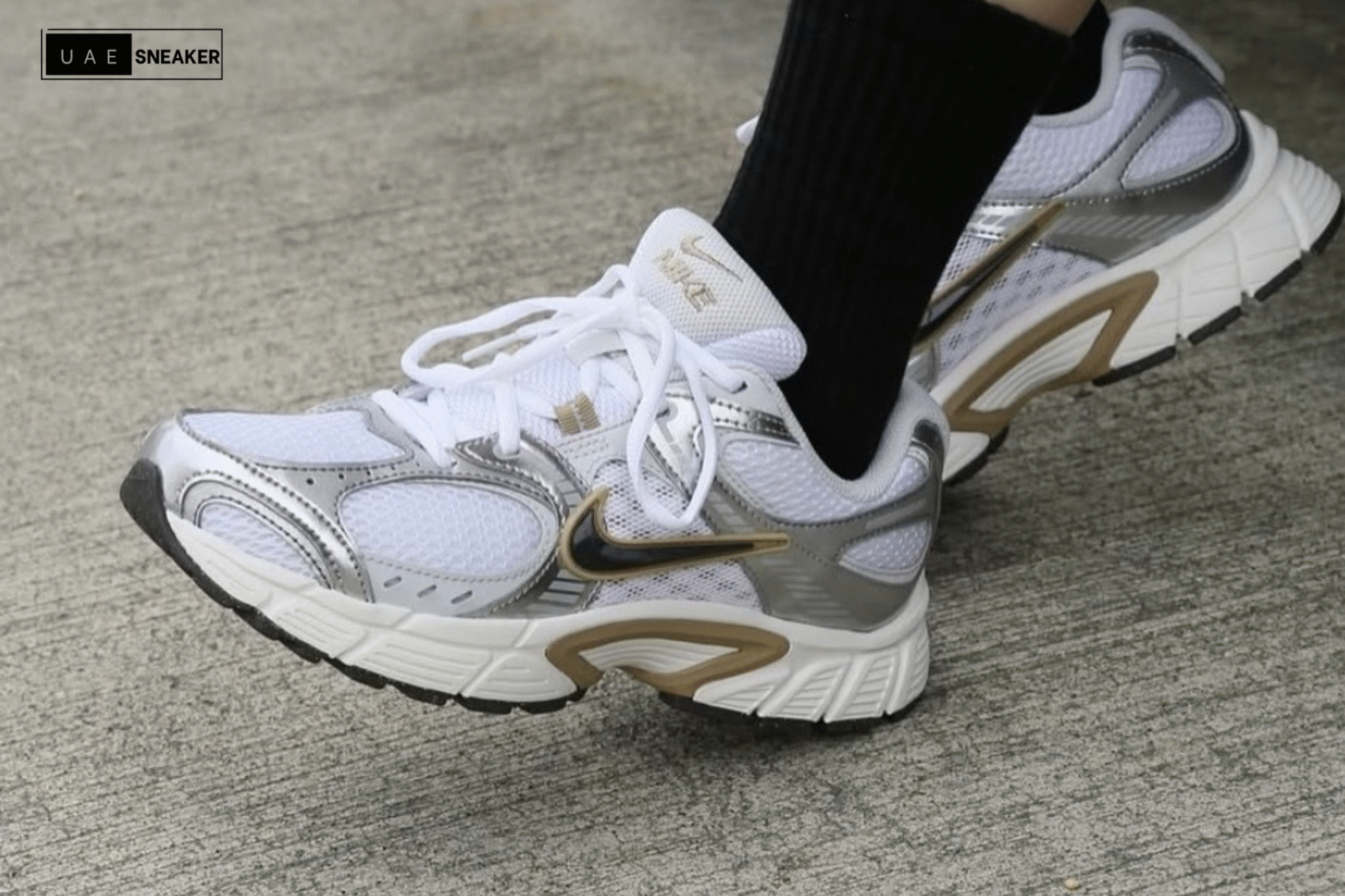 Nike V5 RNR Parachute Beige Metallic Pewter - Image 6