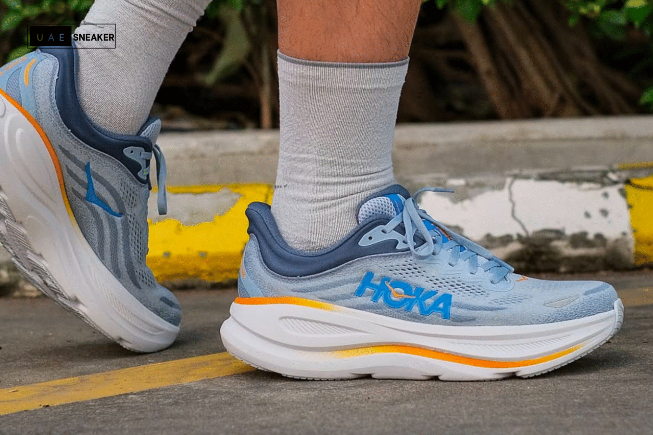 Hoka One One Bondi 9 Drizzle Downpour - Image 6
