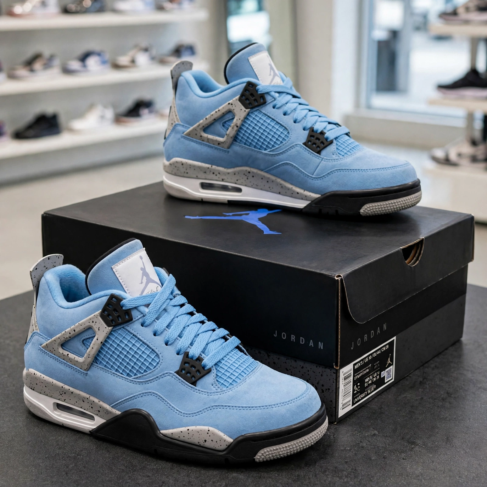 Air Jordan 4 University Blue - Image 2