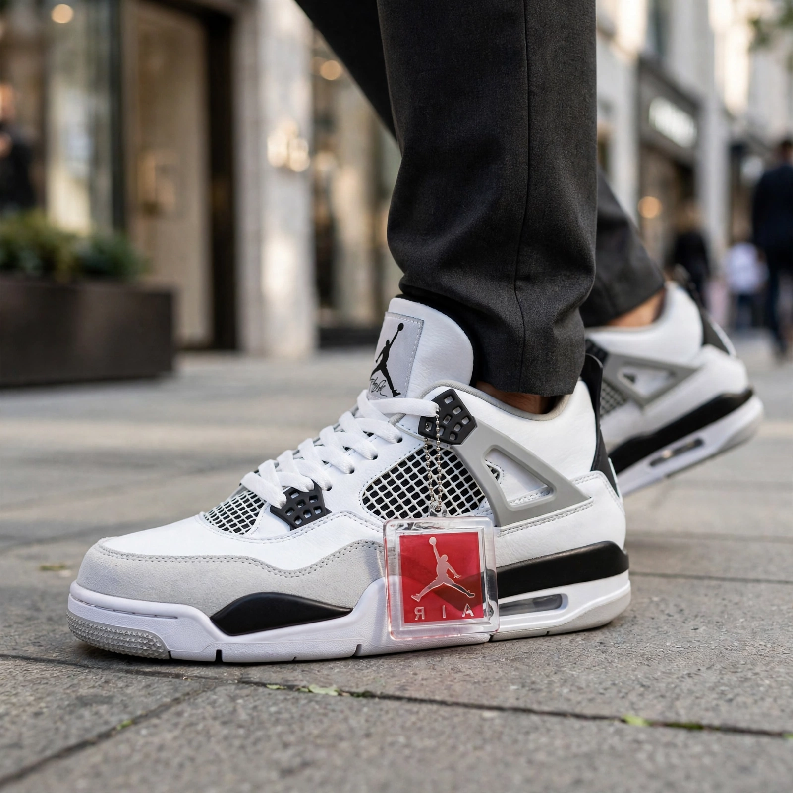 Air Jordan 4 Military Black - Image 2