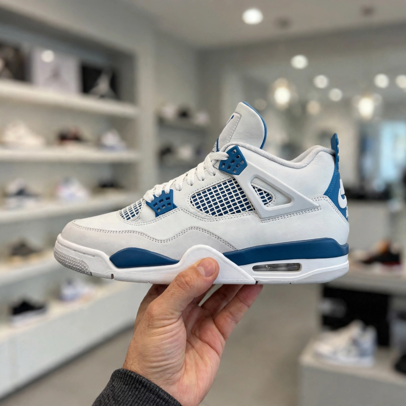 Jordan 4 Retro Military Blue