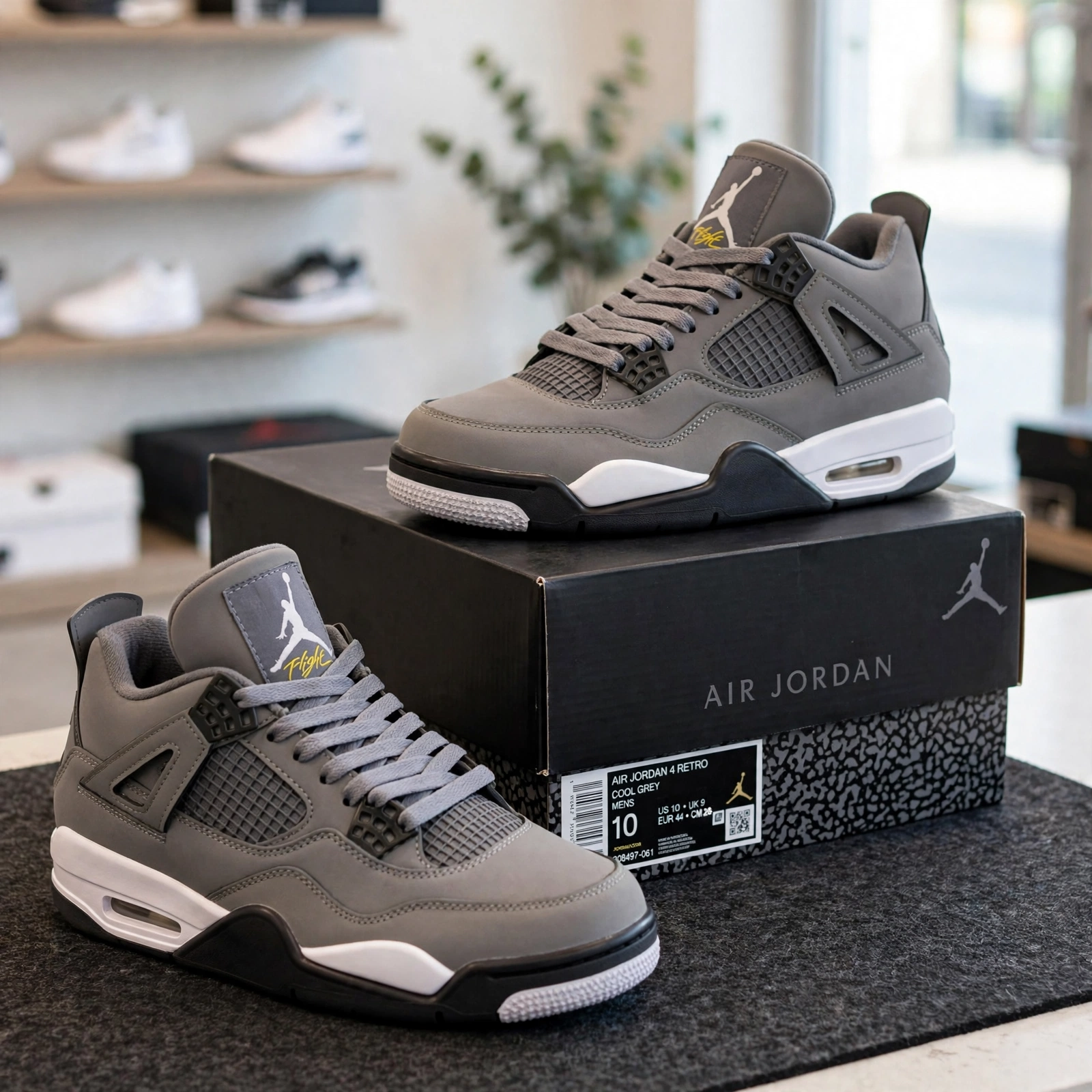 Air Jordan 4 Retro Cool Grey - Image 2