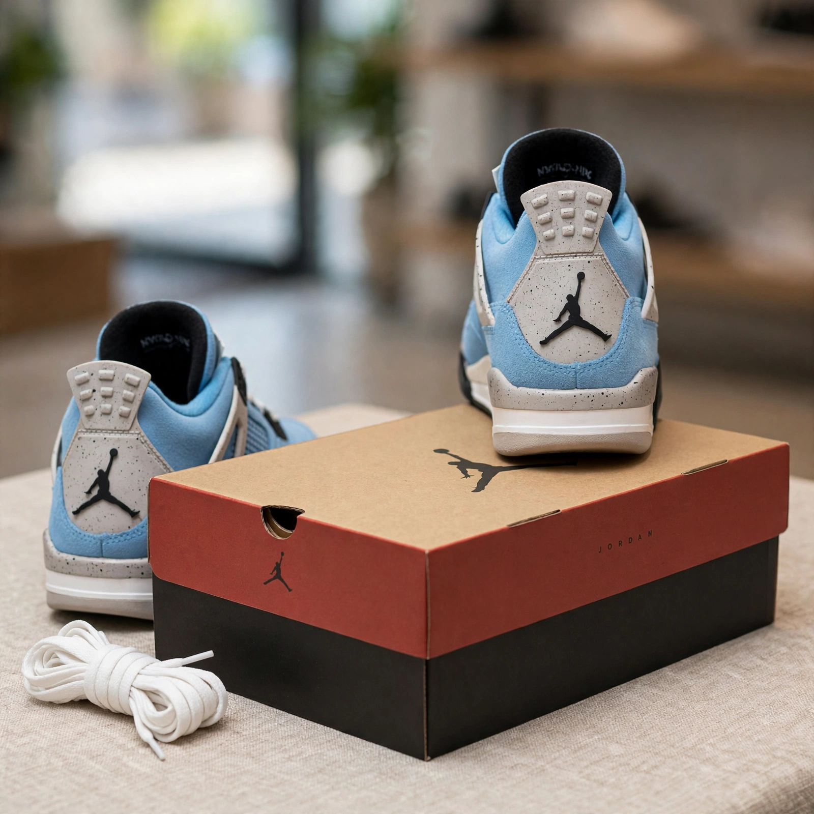 Air Jordan 4 University Blue - Image 4