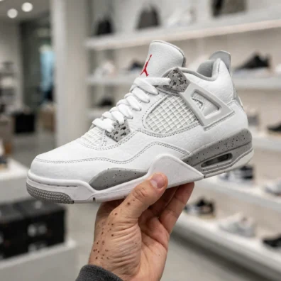Air Jordan 4 White Oreo